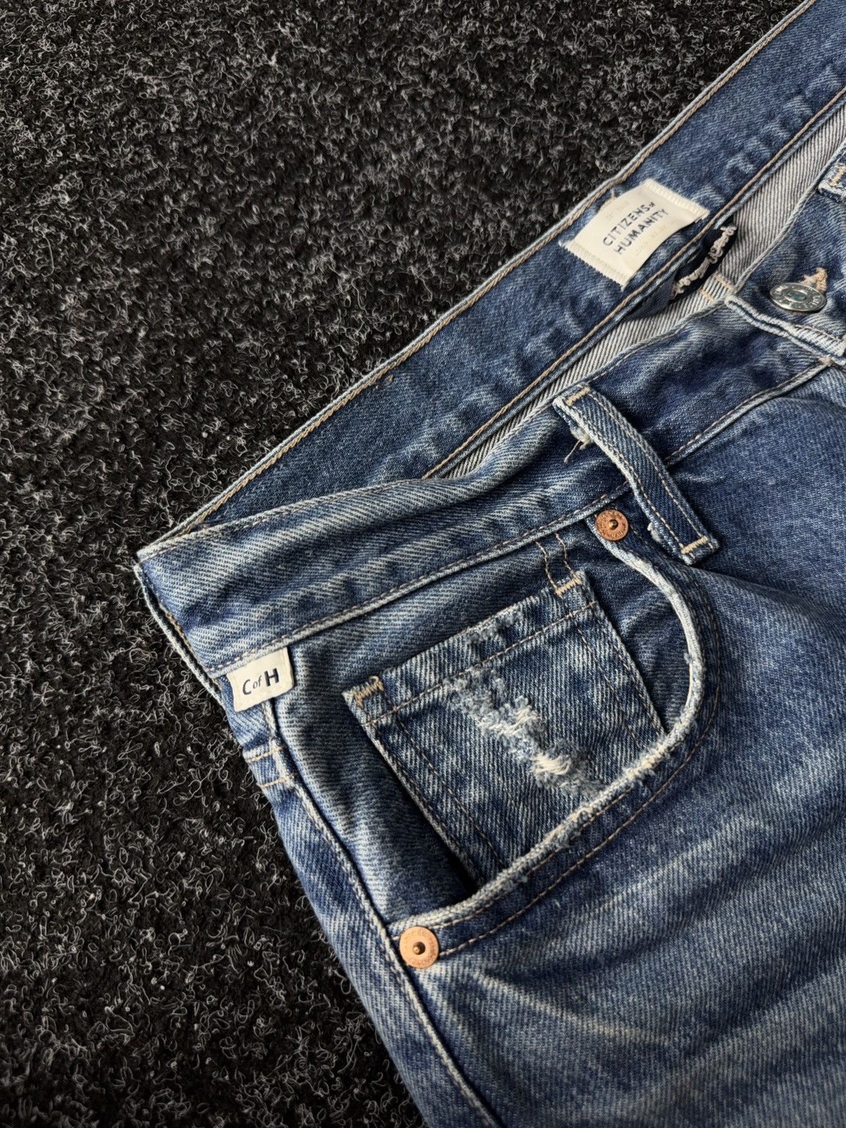 Citizens Of Humanity Designer Luxury Citizens of Humanity Organic Cotton Jeans Size 30" / US 8 / IT 44 - 8 Thumbnail