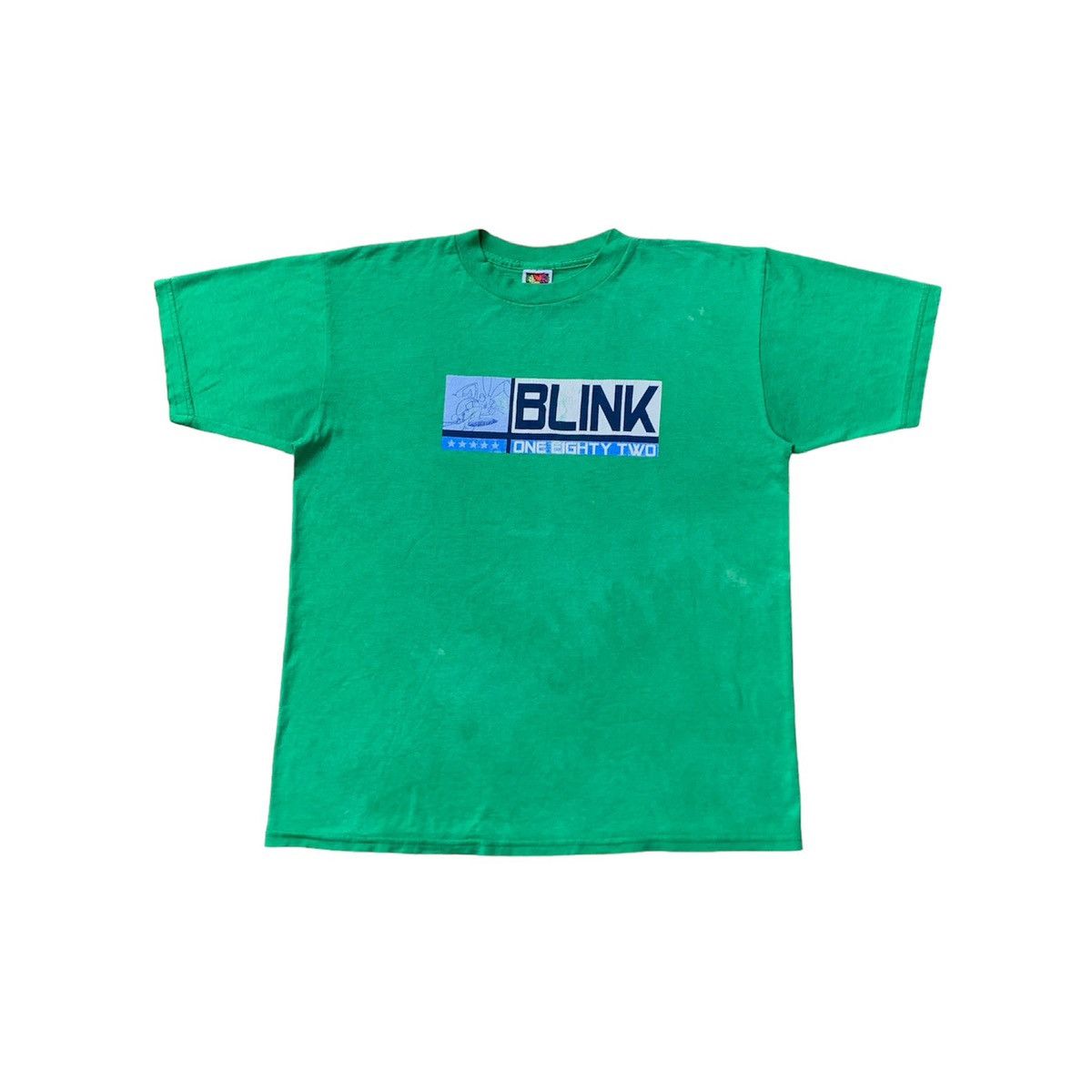 Hotsell Vintage 1999 Blink 182 Punk Dept. Green Shirt