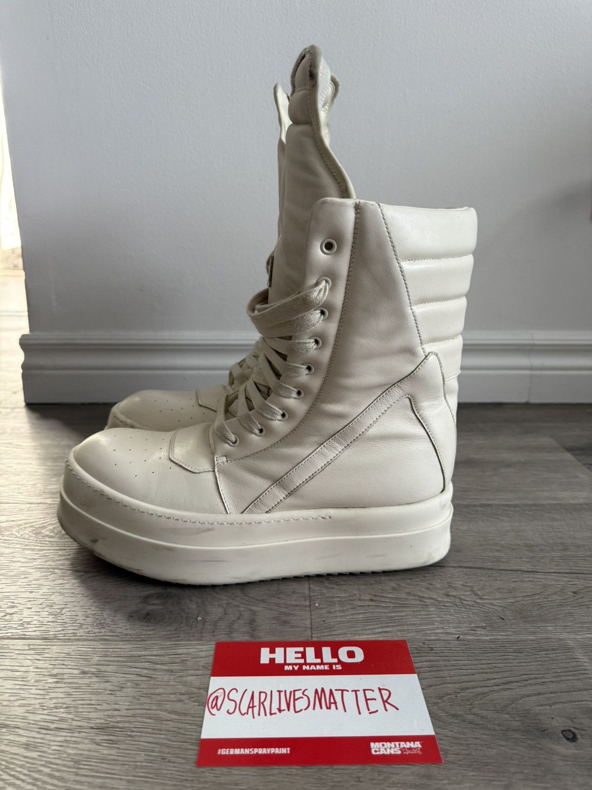 Rick Owens Brown Geobaskets