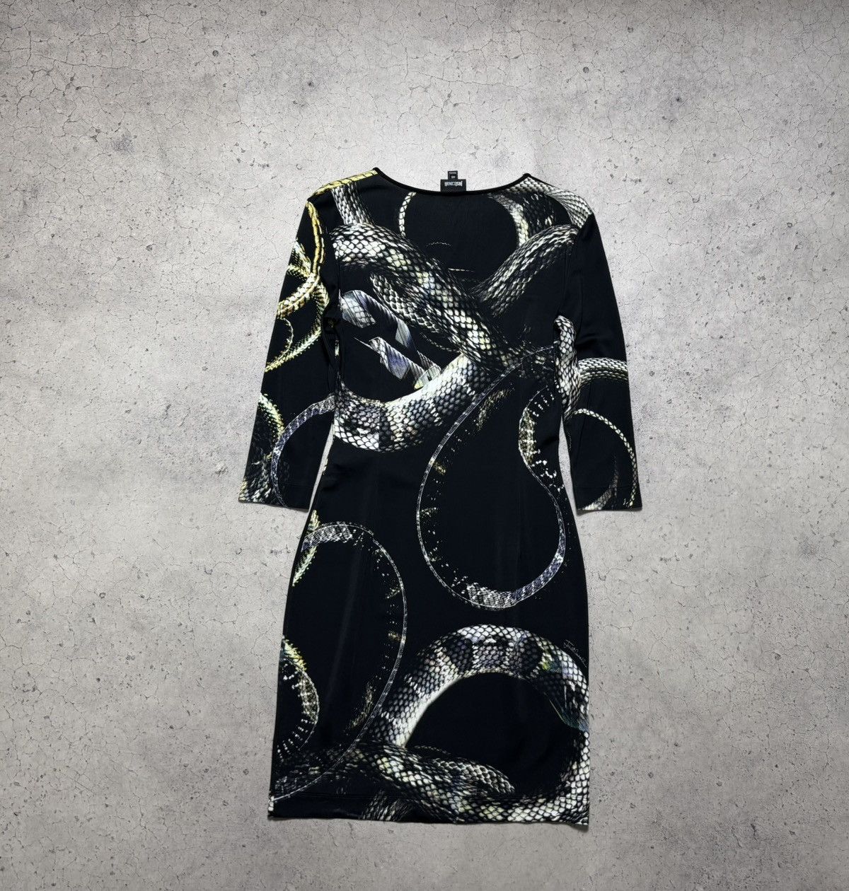 Just Cavalli Just Cavalli Snake Print Maxi Dress Luxury Vintage 00’s Y2K Size L / US 10 / IT 46 - 11 Thumbnail