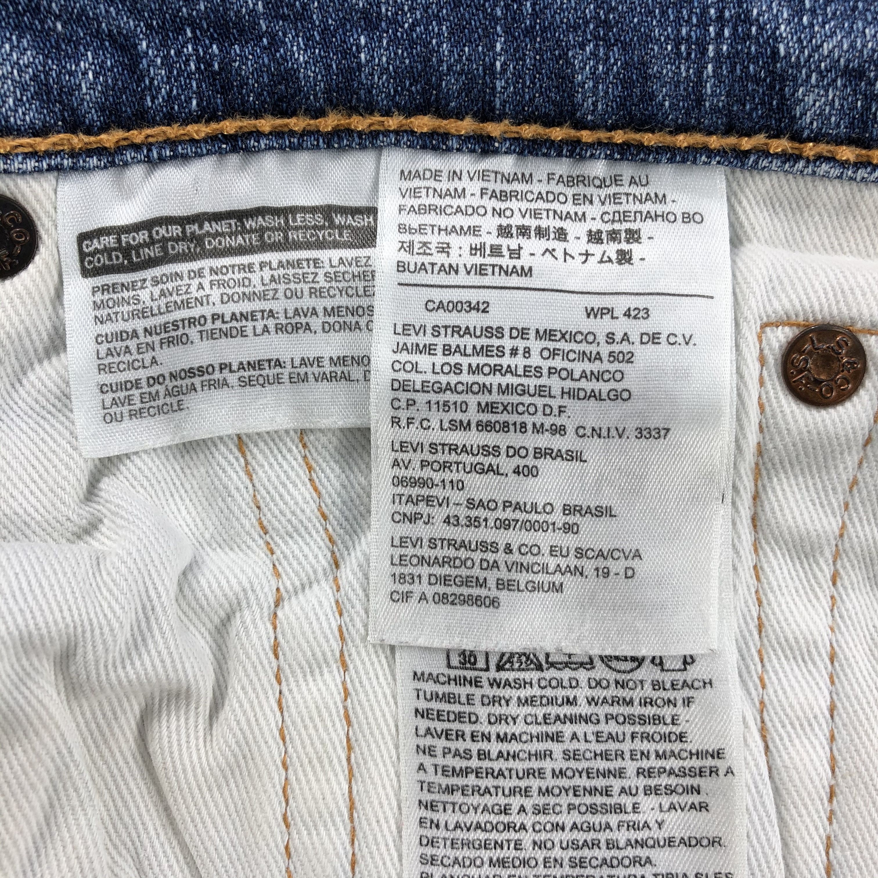 Levi's × Vintage Vintage Blue Wash Levis 511 Jeans-JM1976 Size US 32 / EU 48 - 9 Thumbnail