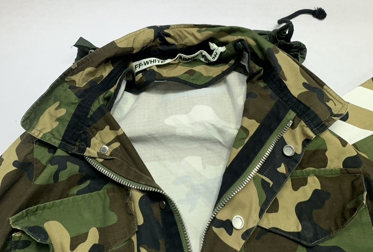 Off-White Off-White camouflage field jacket Size US S / EU 44-46 / 1 - 4 Thumbnail