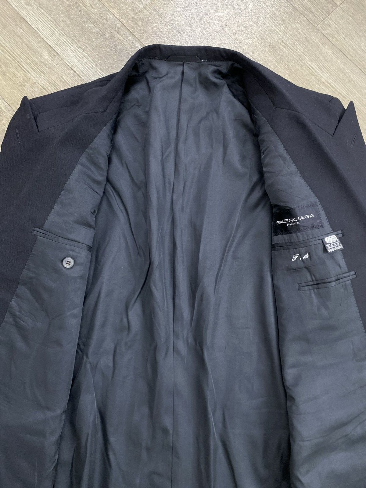 Balenciaga Vintage Balenciaga Paris Blazers Coat Wool Jacket Luxury Size 40R - 9 Thumbnail
