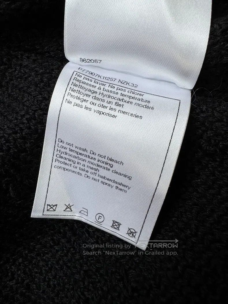 Chanel Chanel 24B blue and black colour block two-pocket wool ski Size 24" / US 00 / IT 34 - 8 Thumbnail