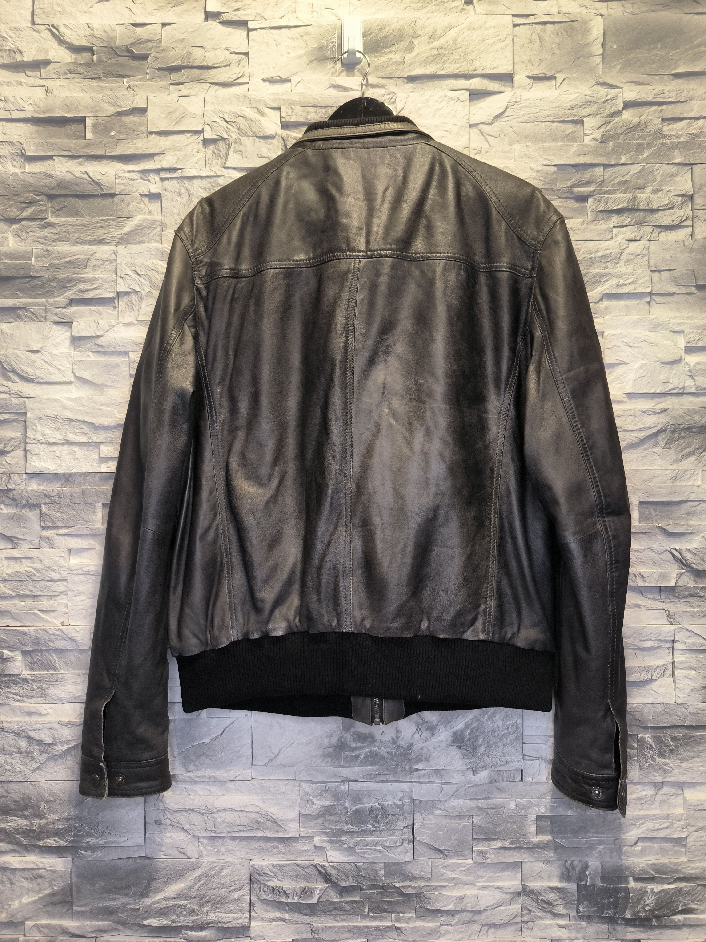 Other Vintage Leather Jacket Black Size US M / EU 48-50 / 2 - 6 Thumbnail