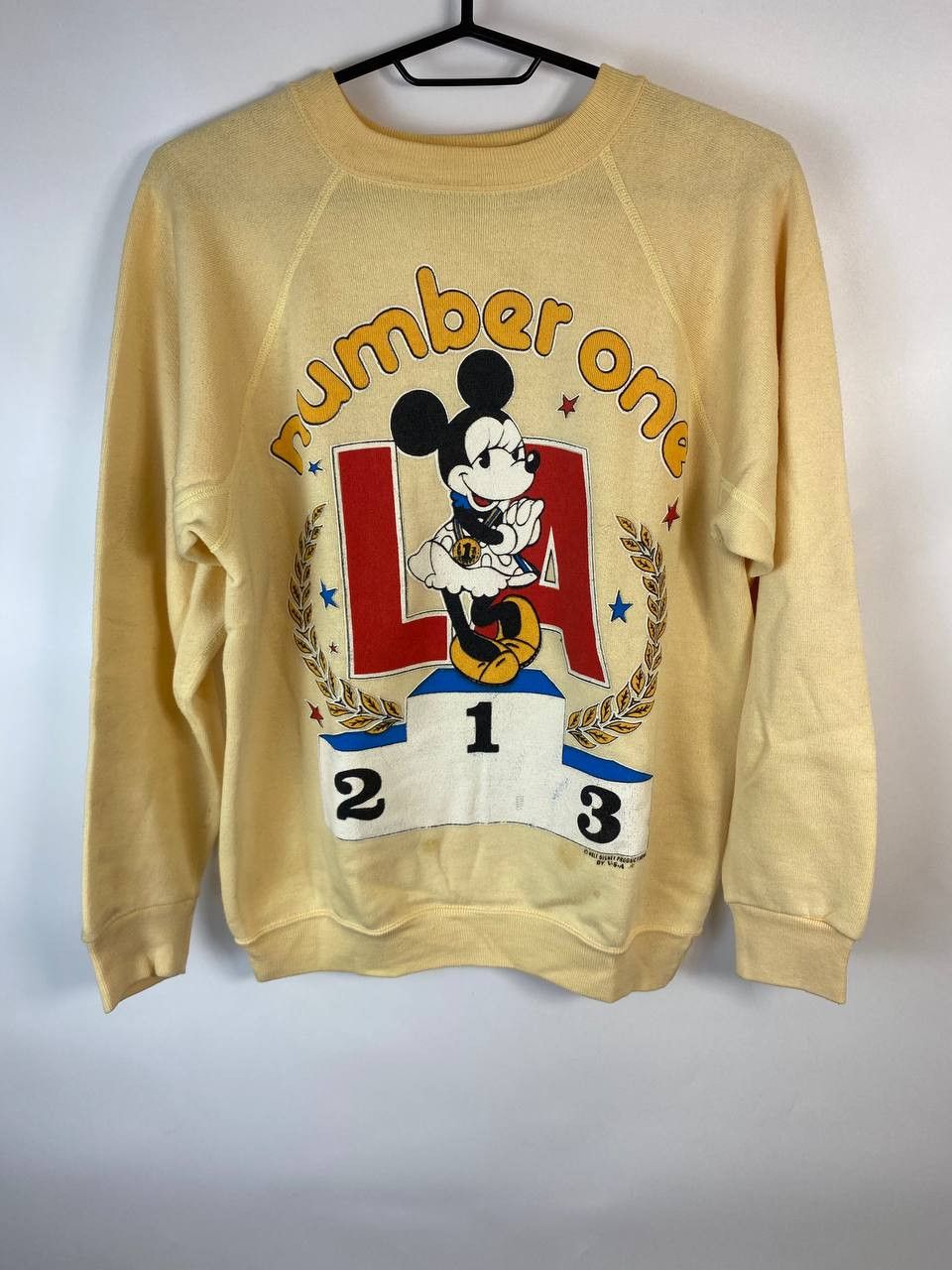 Disney × Mickey Mouse × Vintage Vintage Disney Mickey Mouse Big Logo Sweatshirt Sz M Size US M / EU 48-50 / 2 - 1 Thumbnail