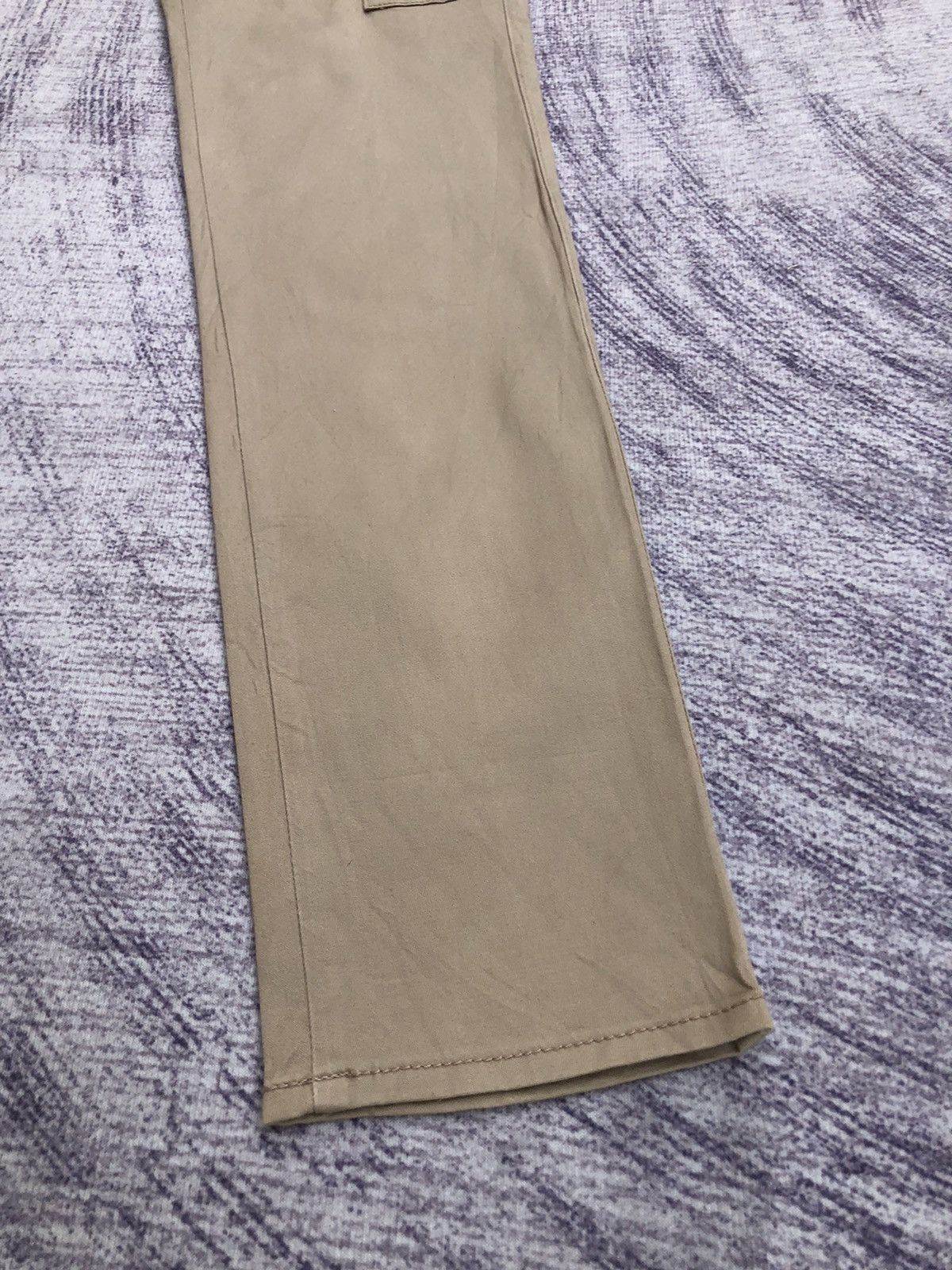 Japanese Brand × Vintage Vintage Slim Fit Beige Cargo Trousers Multi Pocket Size US 28 / EU 44 - 4 Thumbnail