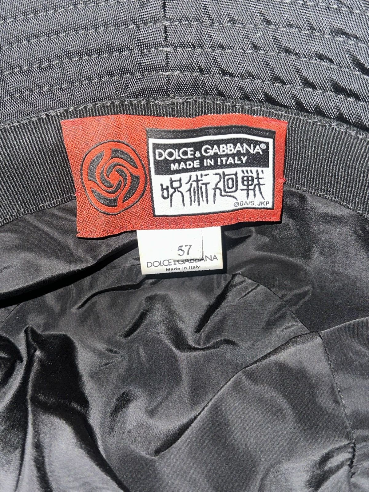 Dolce & Gabbana Dolce & Gabbana Black Bucket Hat Size ONE SIZE - 4 Thumbnail