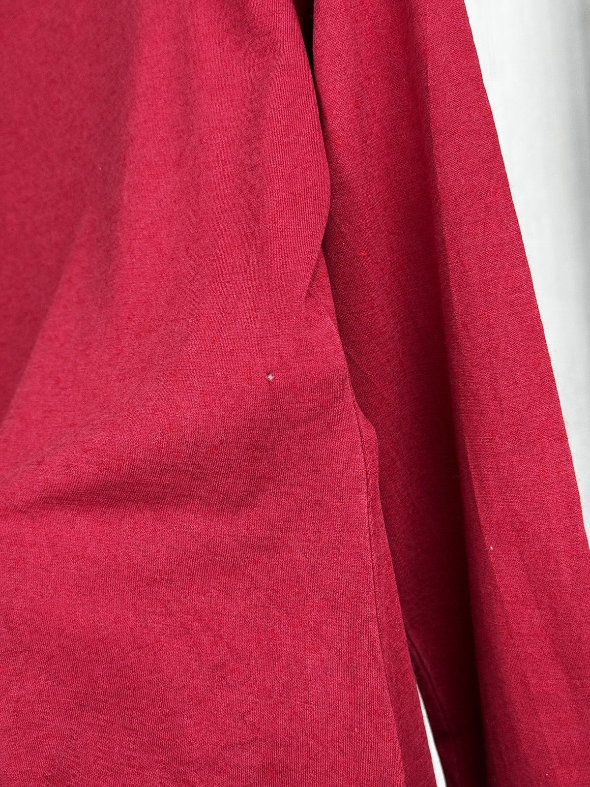 Max Mara Max Mara Red Silk Cashmere long sleeve tee shirt size M Size M / US 6-8 / IT 42-44 - 8 Thumbnail