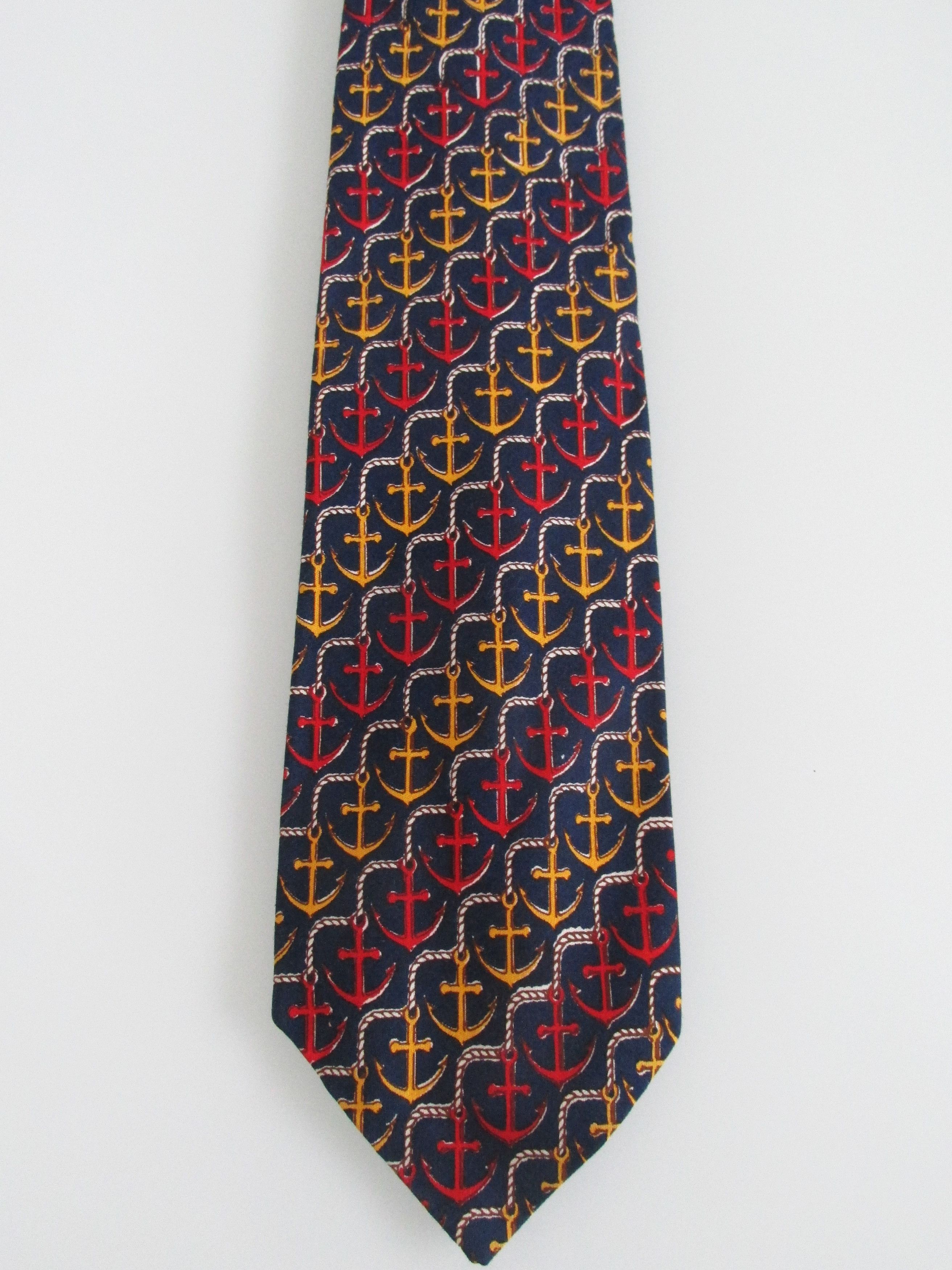 Vintage Vintage Rooster Men's Cotton Ties Size ONE SIZE - 2 Thumbnail