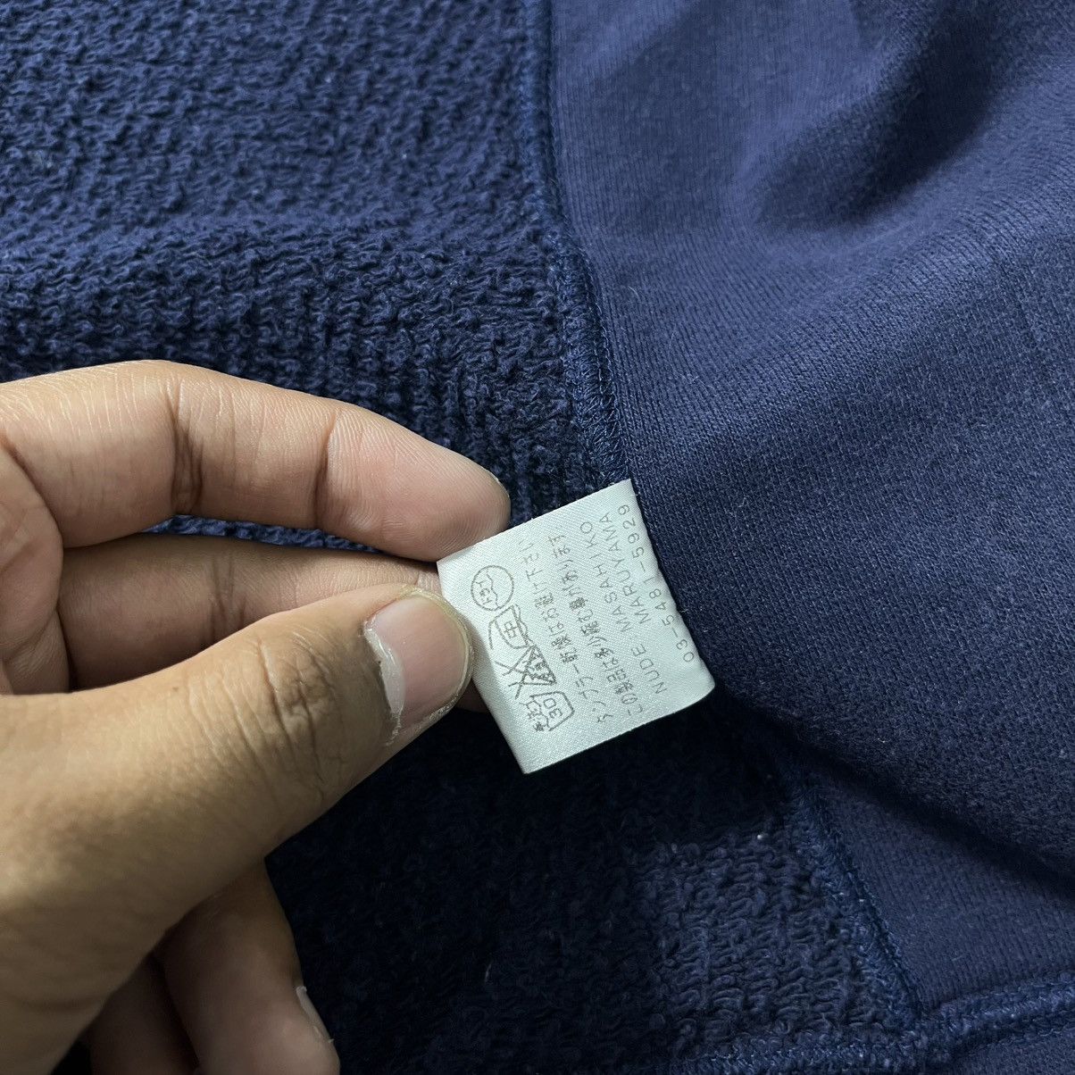 Japanese Brand Nude : Masahiko Maruyama Long Coat Navy Size US S / EU 44-46 / 1 - 9 Thumbnail