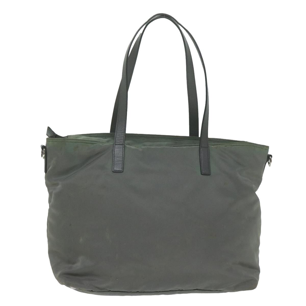 Prada PRADA Tote Bag Nylon Gray Size ONE SIZE - 2 Thumbnail