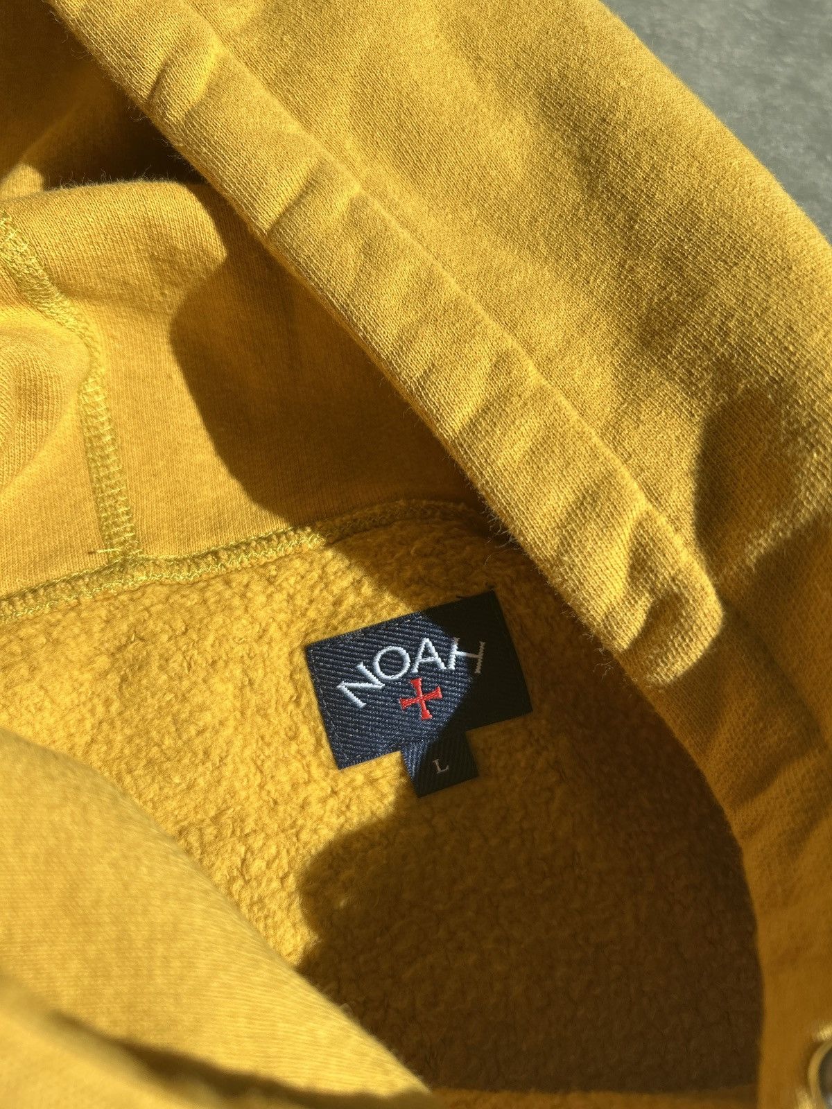 Noah L Noah yellow embroidered hoodie Size US L / EU 52-54 / 3 - 3 Thumbnail