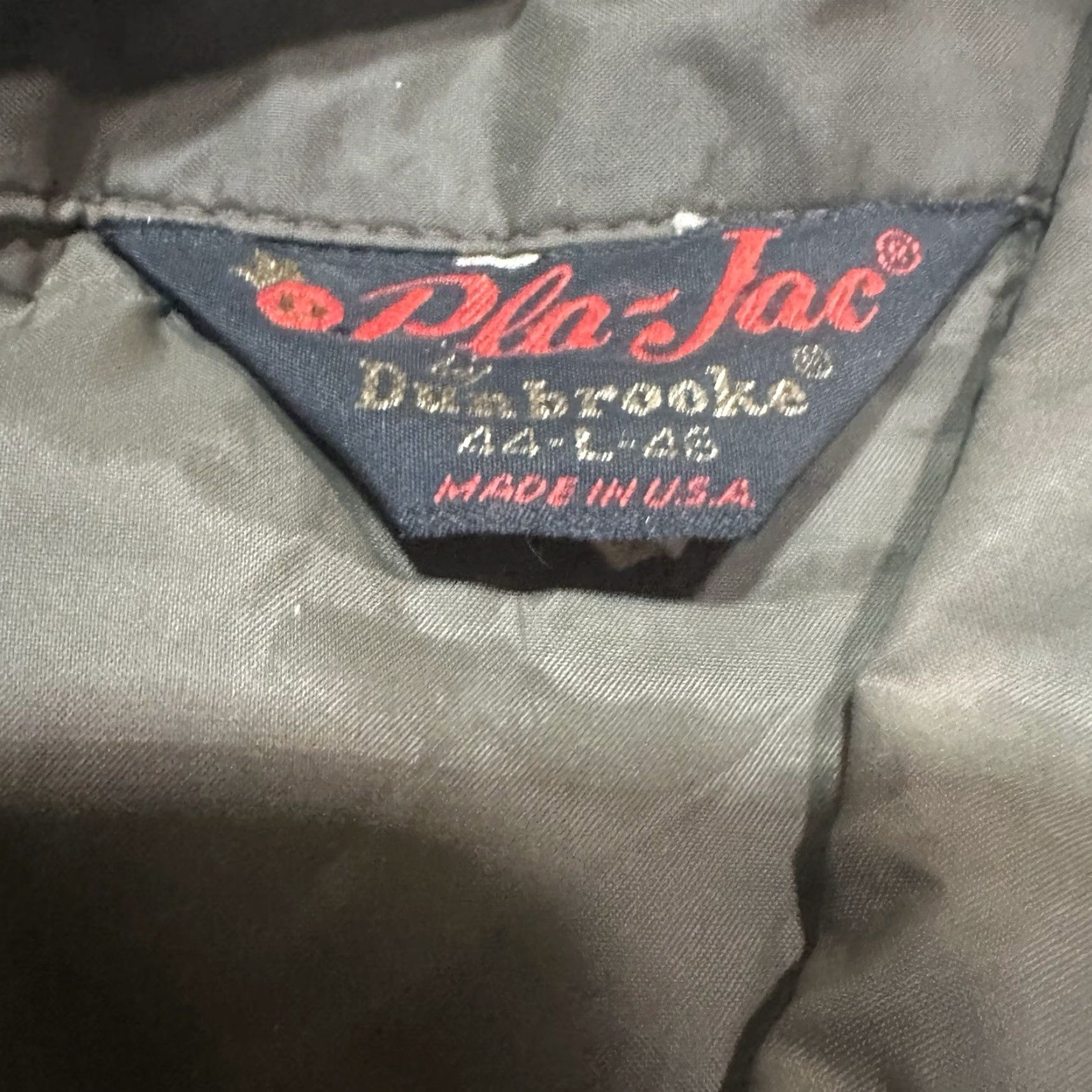 Dunbrooke VINTAGE Dunbrooke Windbreaker Jacket Mens Large Green 80s Jacket Logo Canvas Nylon Zip Full Zip Hooded All Seasons Casual Travel Workwear Size US L / EU 52-54 / 3 - 6 Thumbnail