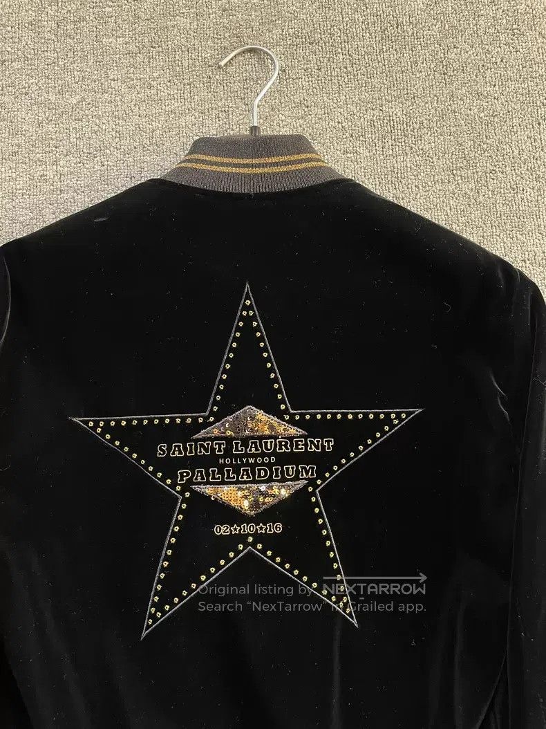 Saint Laurent Paris Saint Laurent Paris Hollywood Velvet Jacket i Size XS / US 0-2 / IT 36-38 - 3 Thumbnail