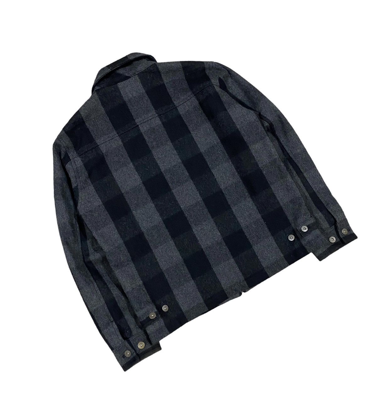 Dickies Vtg🔥Dickies Workwear Plaid Zipper Wool Jacket Size US L / EU 52-54 / 3 - 14 Thumbnail
