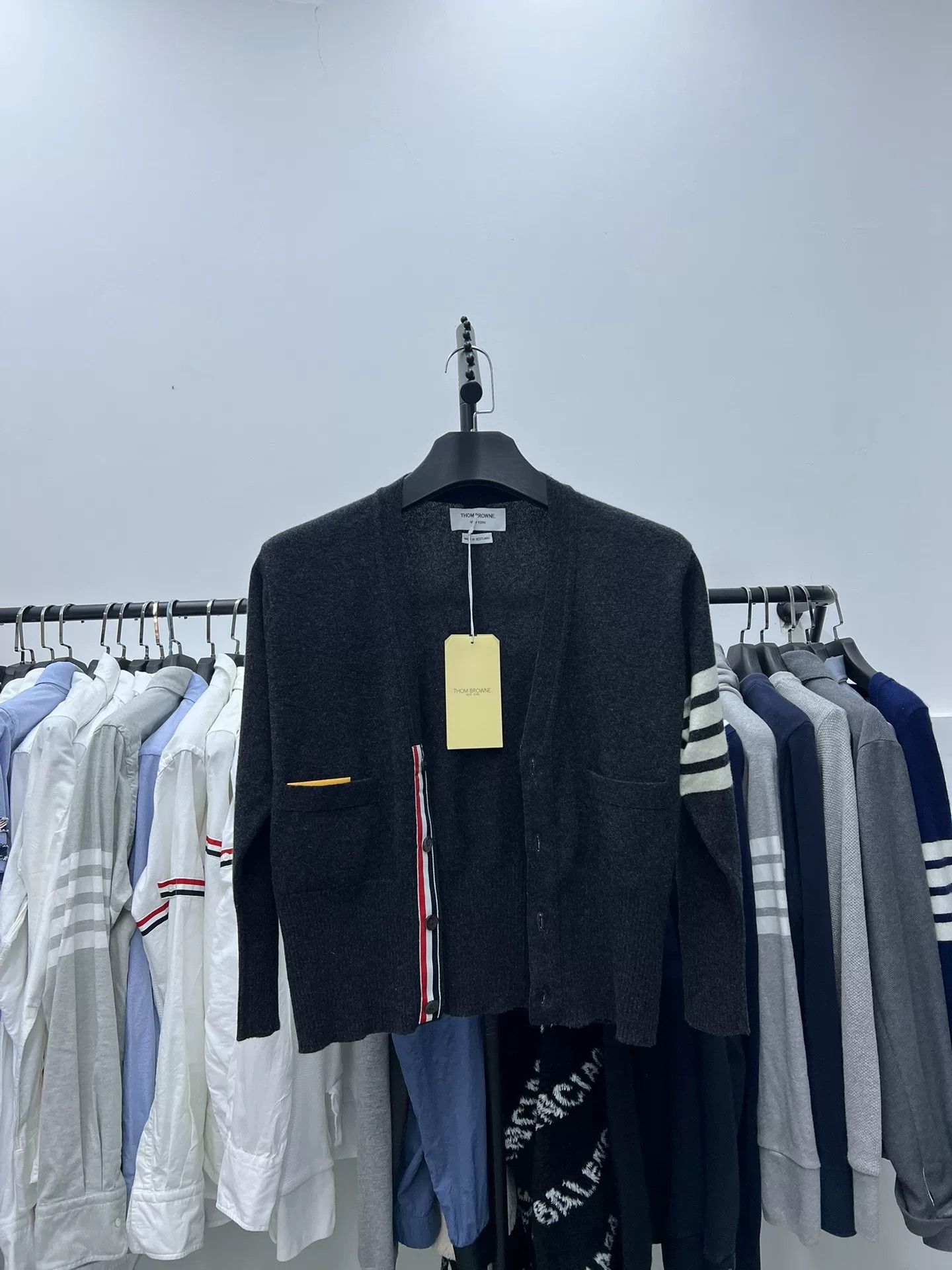 Thom Browne Thom Browne TB Cashmere Cardigan Size US S / EU 44-46 / 1 - 1 Thumbnail