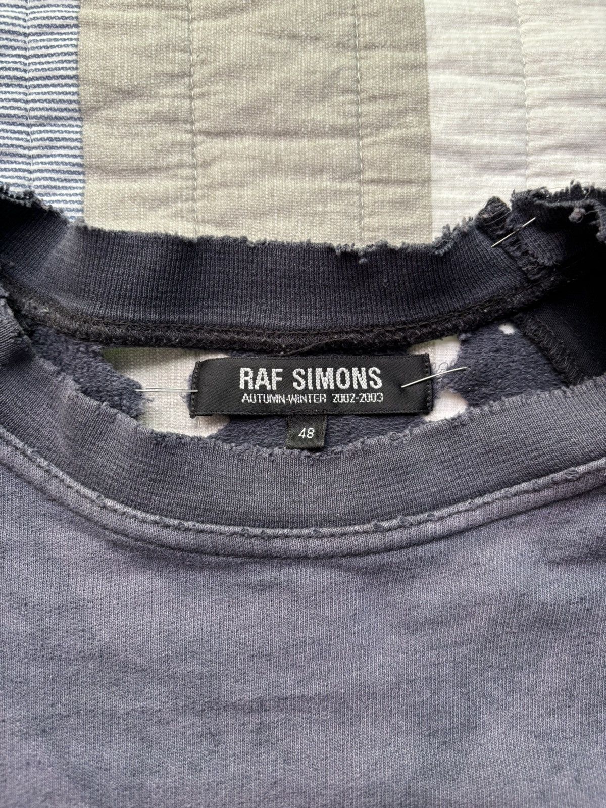 Raf Simons raf simons virginia crepeer shirt (raglan/baseball) aw02-03 Size US M / EU 48-50 / 2 - 3 Thumbnail