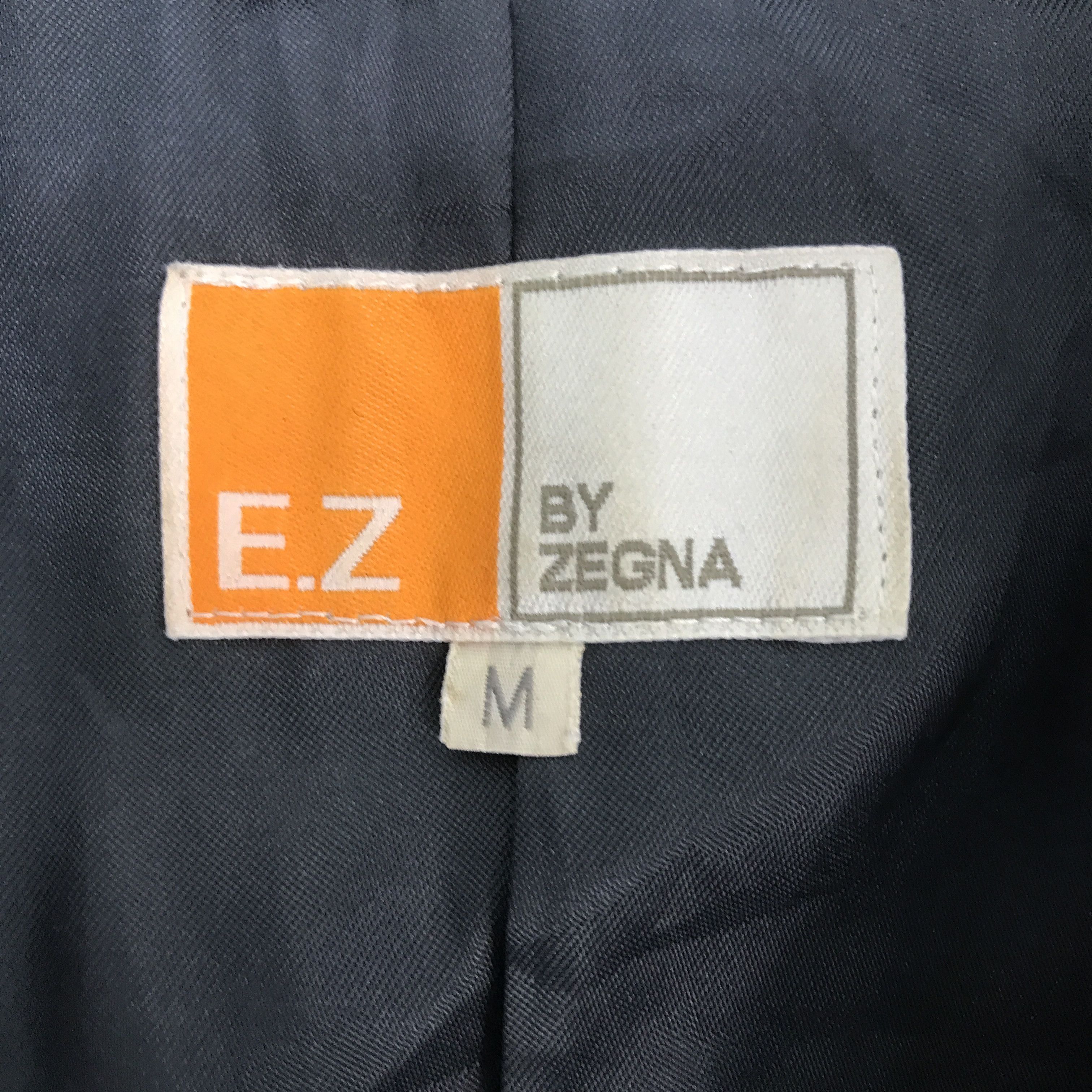 Z Zegna Vintage E.Z By Zgna Wool Button Jacket Size US M / EU 48-50 / 2 - 9 Thumbnail