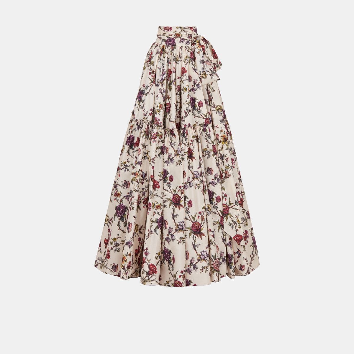 image of Dior O1Bcso1Str0224 Skirt In White, Women's (Size 28)