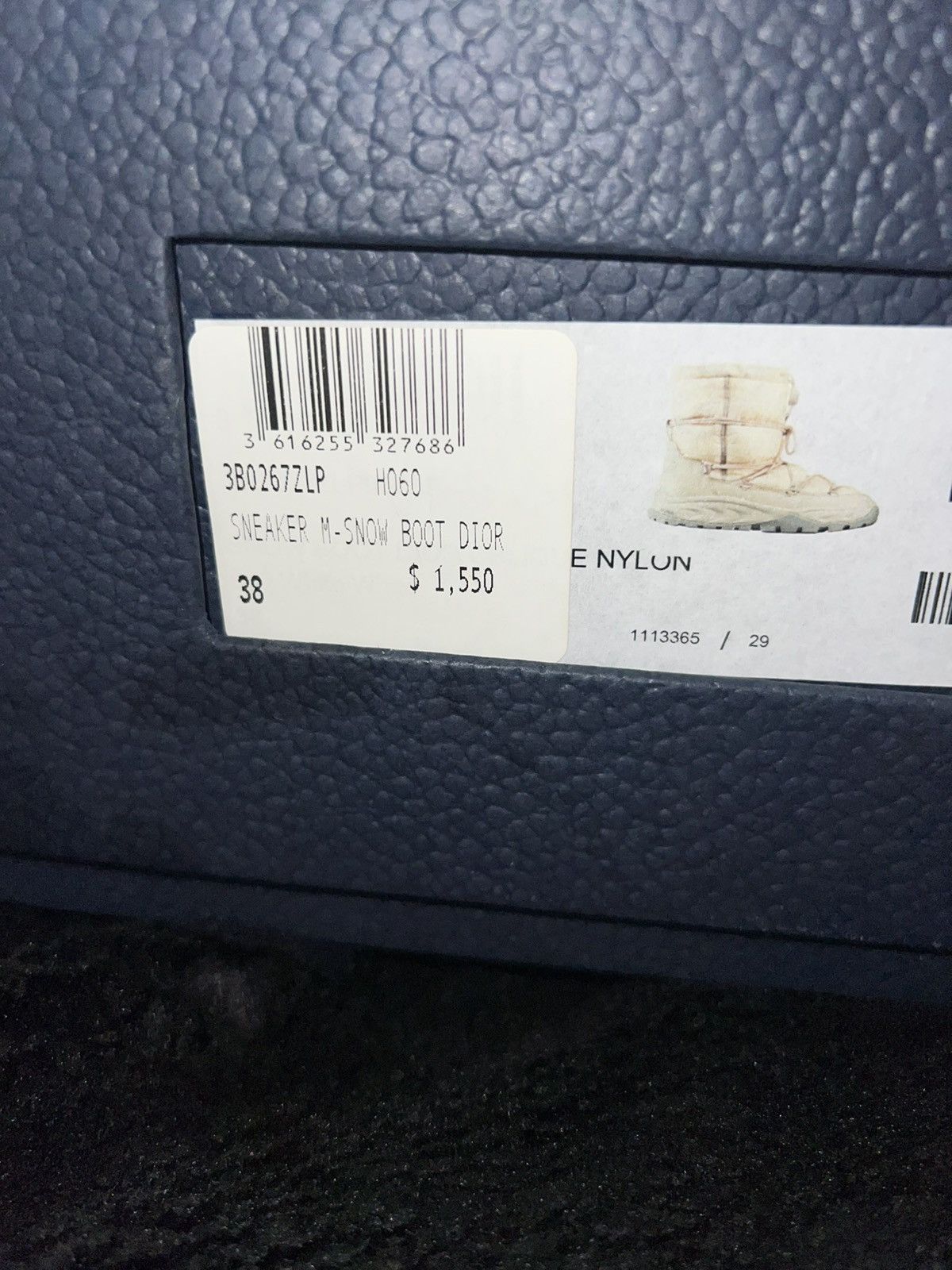 Dior Cream Dior Oblique Snow Ankle Boots Size US 5.5 / EU 38 - 4 Thumbnail