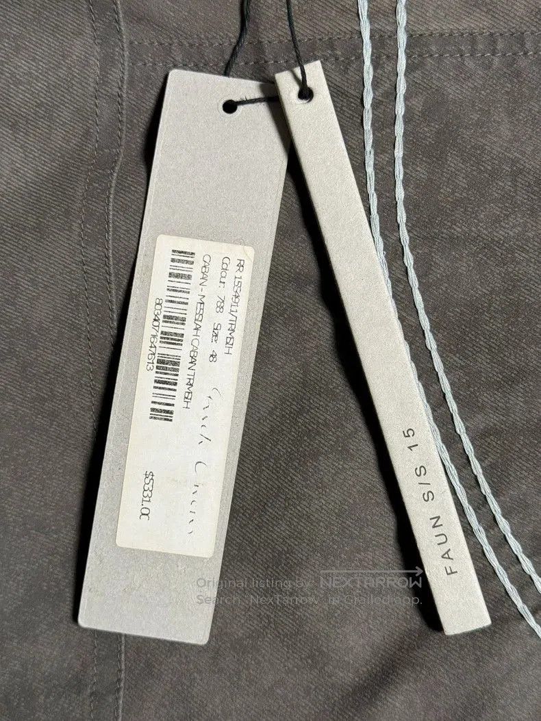 Rick Owens Rick Owens MA1 Long Jacket with Embroidery. Size US L / EU 52-54 / 3 - 5 Thumbnail