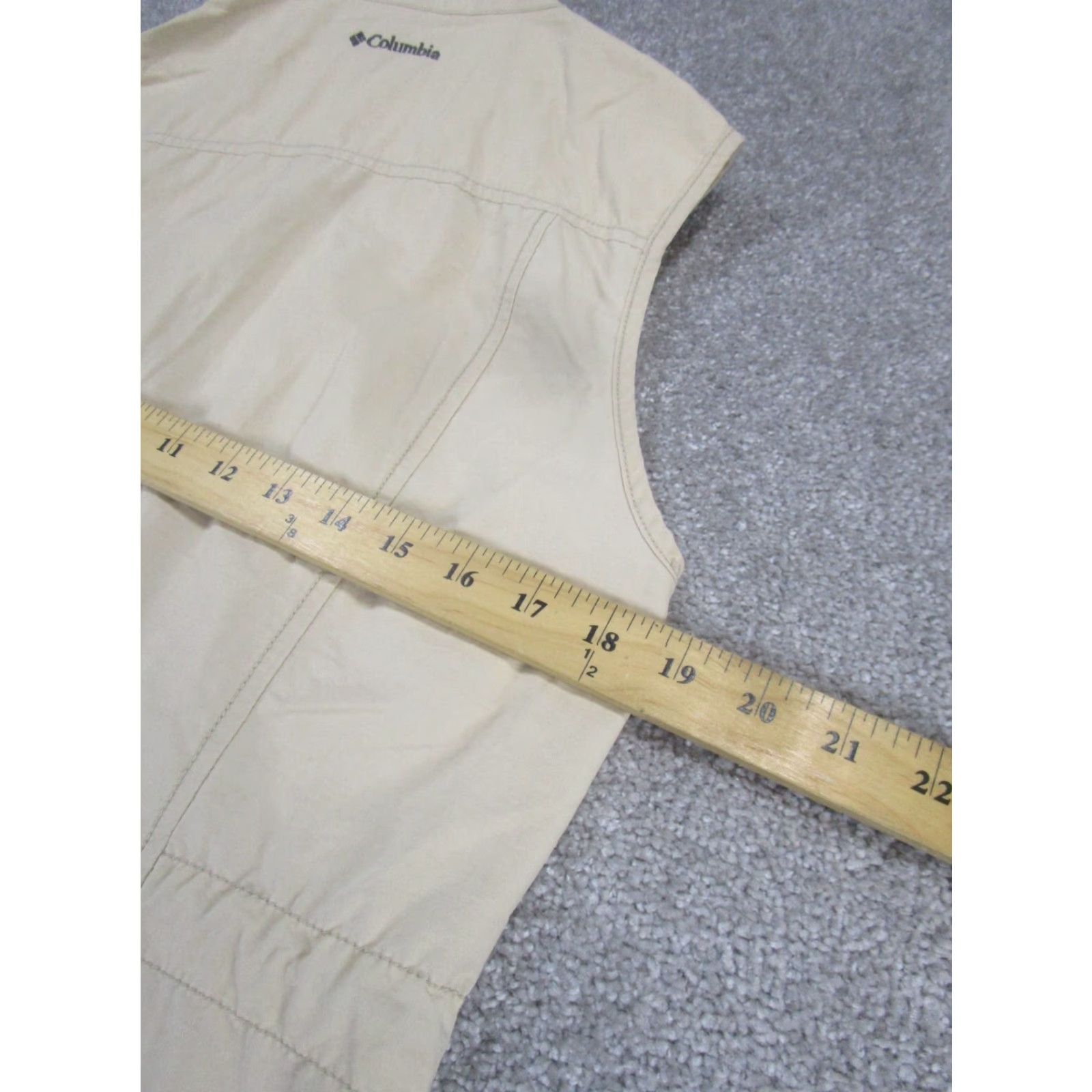 Vintage Columbia Vest Womens Medium Yellow Arch Cape III Lightweight Womens Size M / US 6-8 / IT 42-44 - 5 Thumbnail