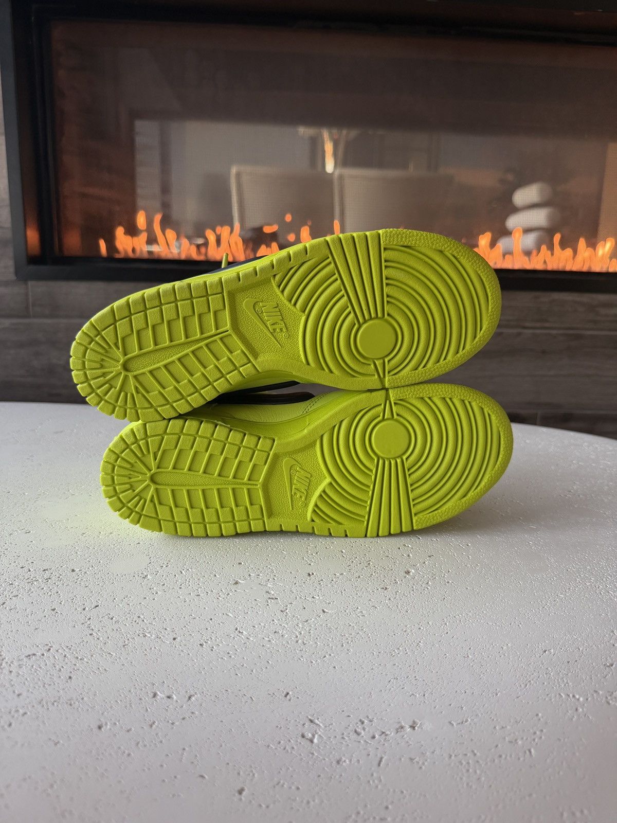 Nike AMBUSH Flash Lime Nike Dunks high Size US 7 / EU 40 - 3 Thumbnail