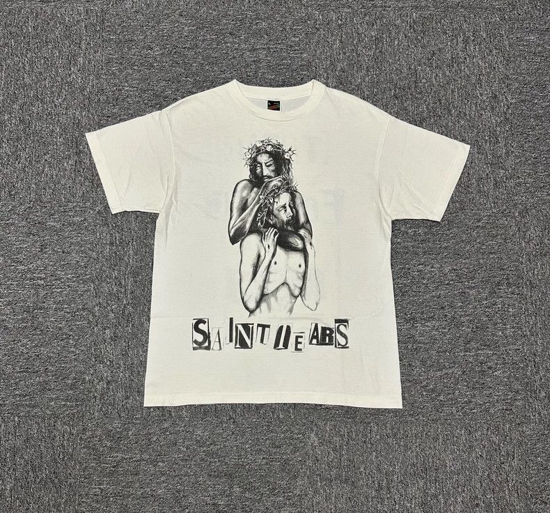 Saint Michael Saint Michael Make old retro washed short sleeves Size US L / EU 52-54 / 3 - 1 Thumbnail