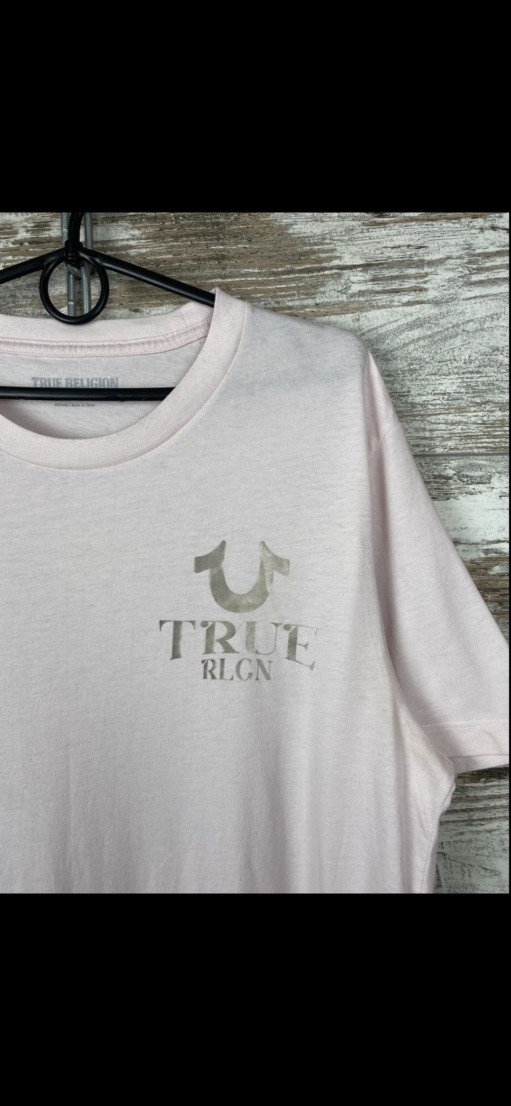 True Religion × Vintage Mens Vintage True Religion Big Logo Opium T Shirt Y2K Size US M / EU 48-50 / 2 - 3 Thumbnail