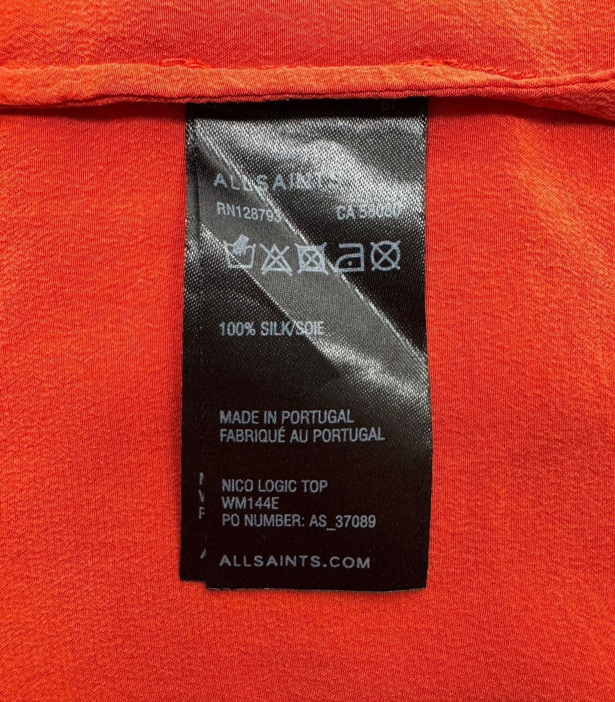 Allsaints Allsaints Nico Logic Tank Top Silk Printed size UK10 EU38 Size M / US 6-8 / IT 42-44 - 12 Thumbnail
