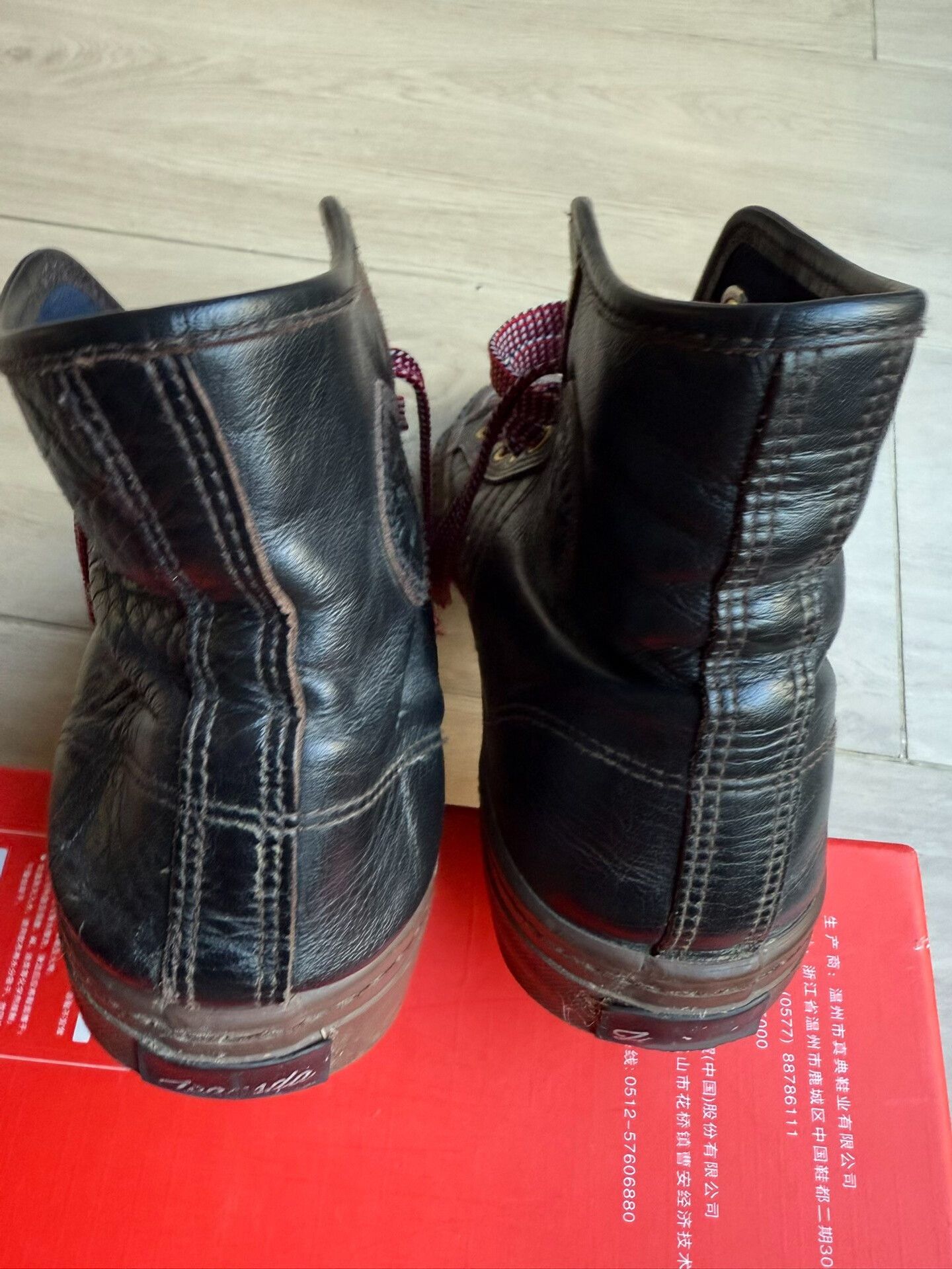 Vintage Vintage JEANSDA Boots in Brown Size US 8 / EU 41 - 1 Thumbnail