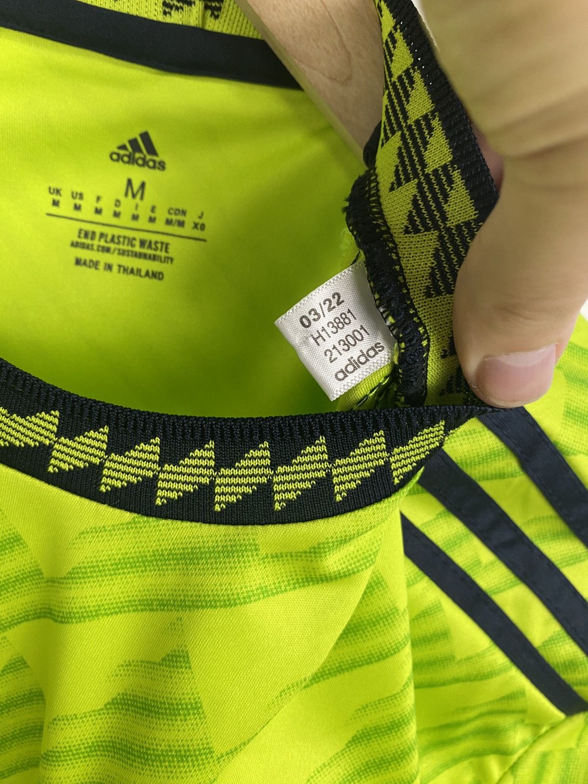 Adidas Y2K Manchester United Adidas 2022 Soccer Jersey Blokecore Size US M / EU 48-50 / 2 - 10 Thumbnail