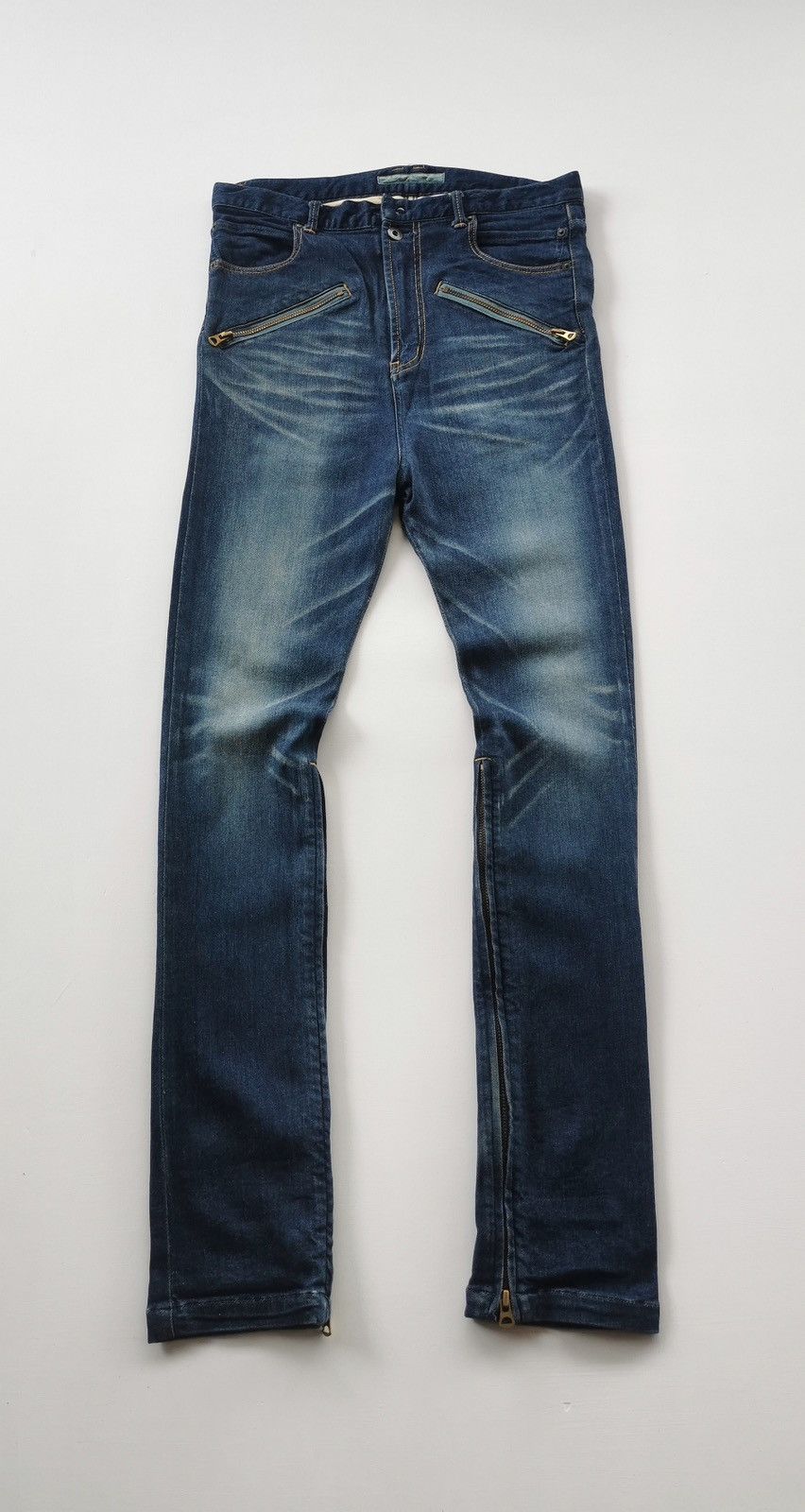 AG Adriano Goldschmied Adriano Goldschmied Article Cord Japan Zip Up Denim erd Size US 31 - 2 Thumbnail