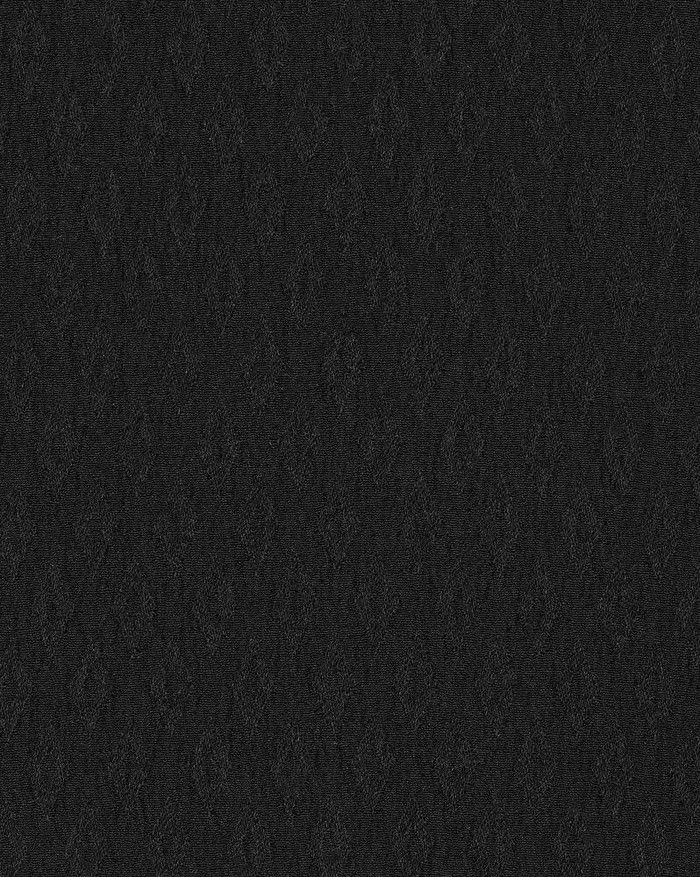 Saint Laurent Paris o1bcso1str1124 Matte And Shiny Silk Shirt in Black Size US XS / EU 42 / 0 - 3 Thumbnail