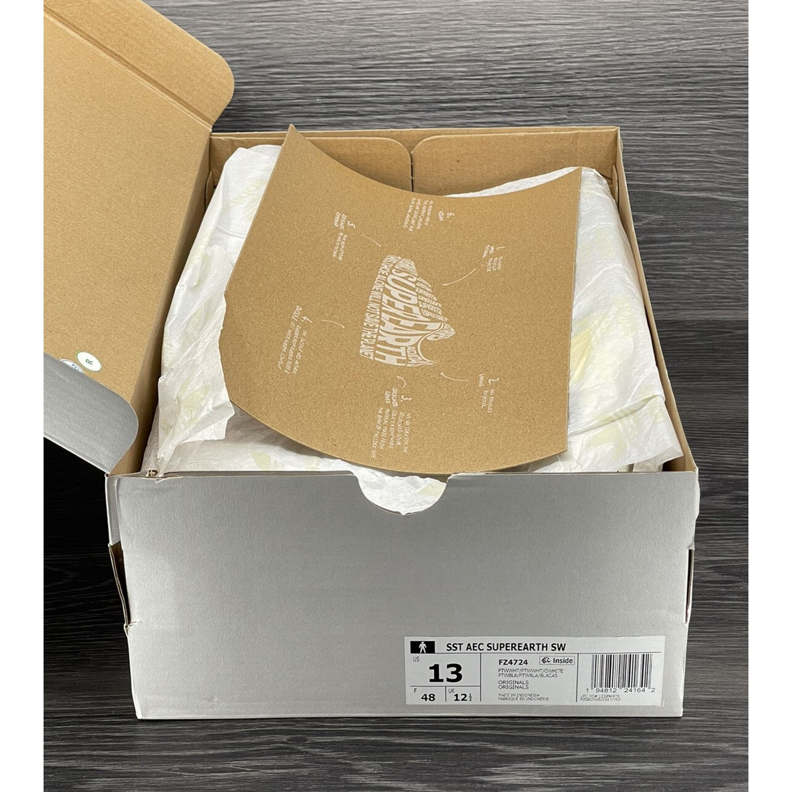 Adidas adidas Superstar Superearth x SW | Size 13M [new] FZ4724 Size US 13 / EU 46 - 10 Thumbnail