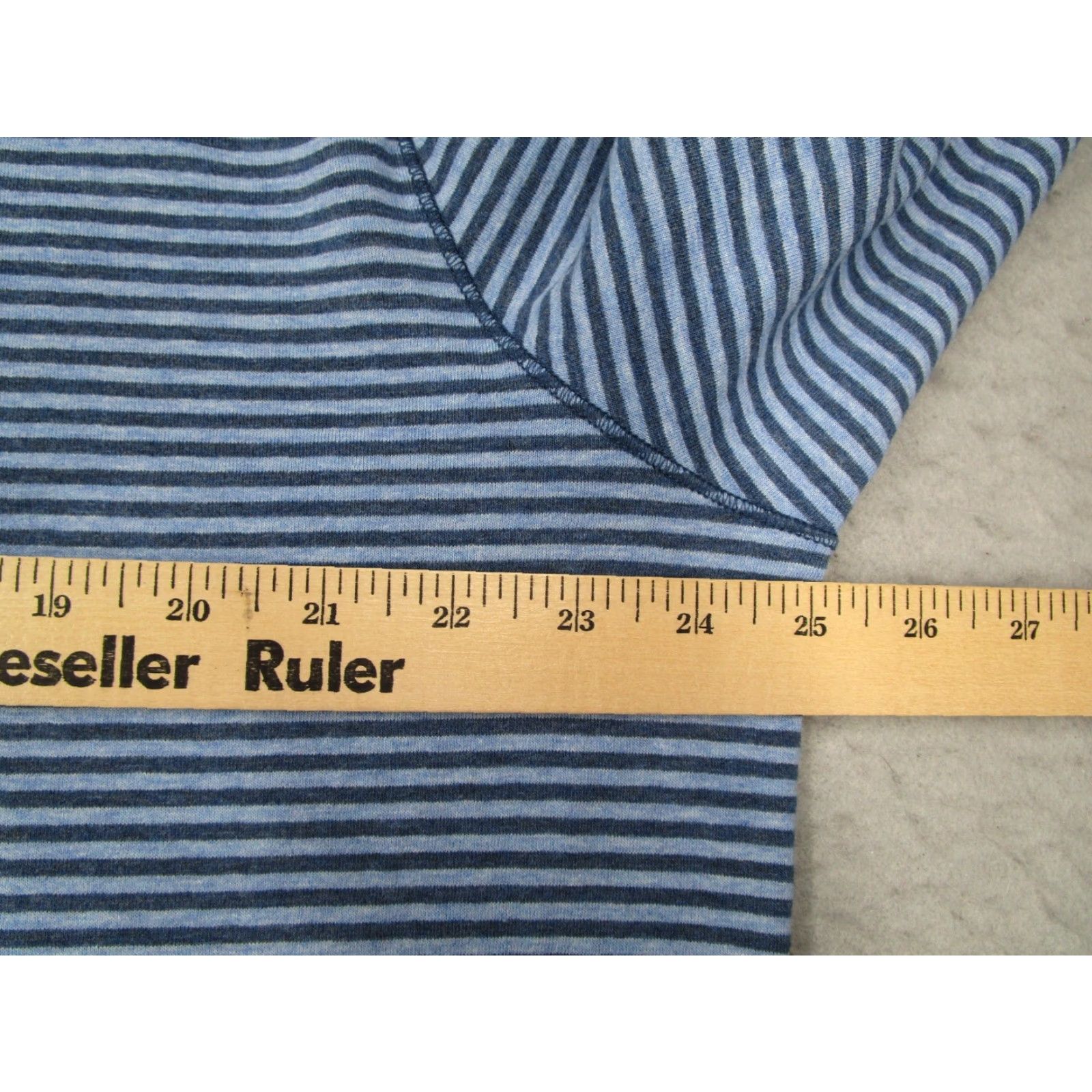 Polo Ralph Lauren Polo Ralph Lauren Sweater Men XL Blue Striped 1/4 Zip Pullover Cotton Blend Casual Outdoor Mens Size US XL / EU 56 / 4 - 6 Thumbnail