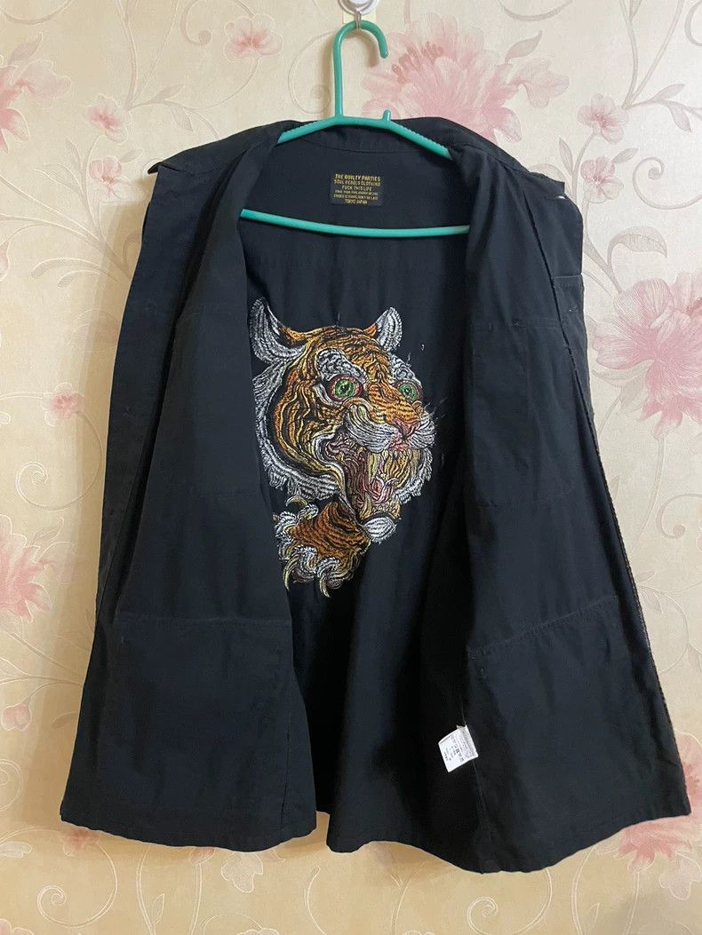 Wacko Maria Wacko Maria Embroidered tiger head jacket 2503-Nextarrow Size US L / EU 52-54 / 3 - 5 Thumbnail