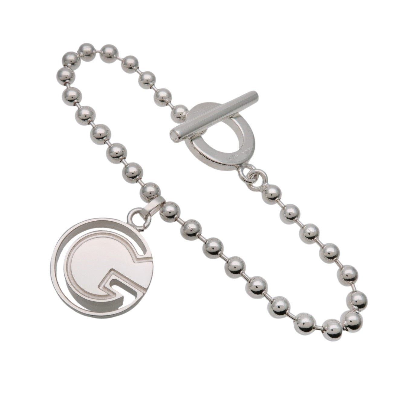 Gucci Gucci Interlocking G Ball Chain Bracelet Sterling Silver Size ONE SIZE - 1 Thumbnail