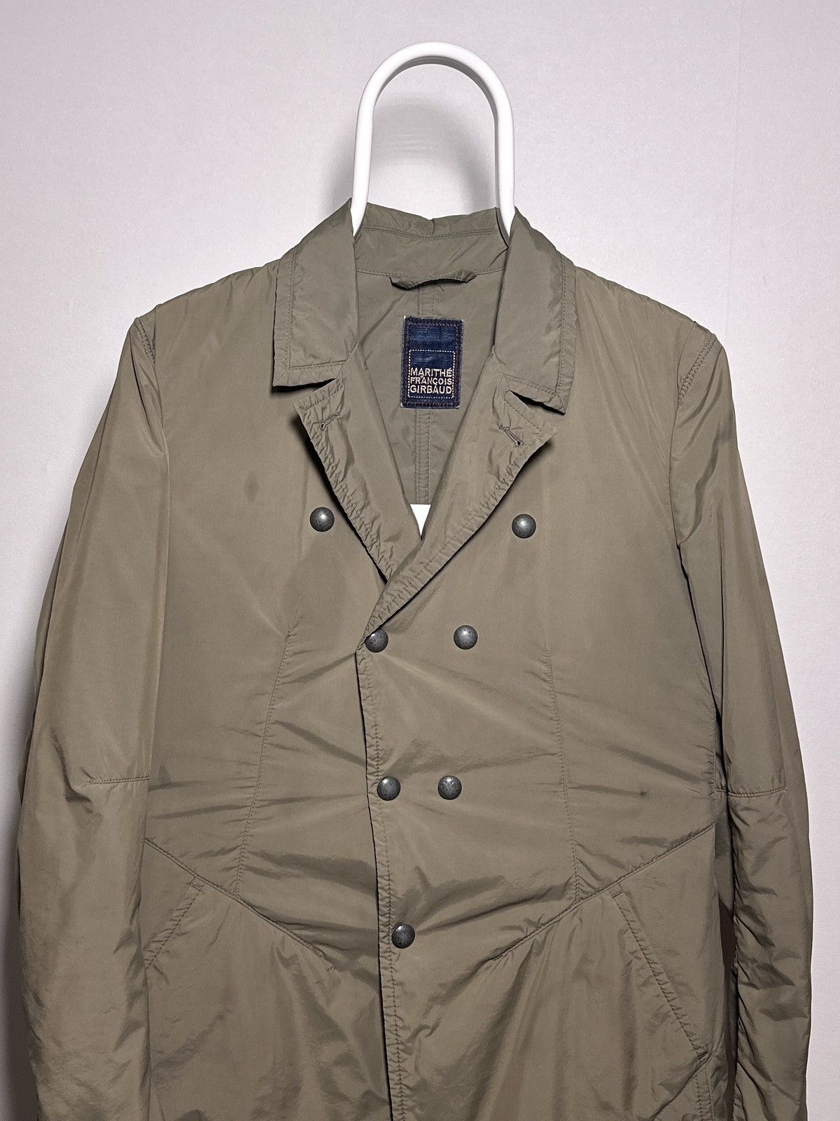 Japanese Brand Marithe Francois Girbaud Vintage Trench Coat Jacket Size S / US 4 / IT 40 - 2 Thumbnail