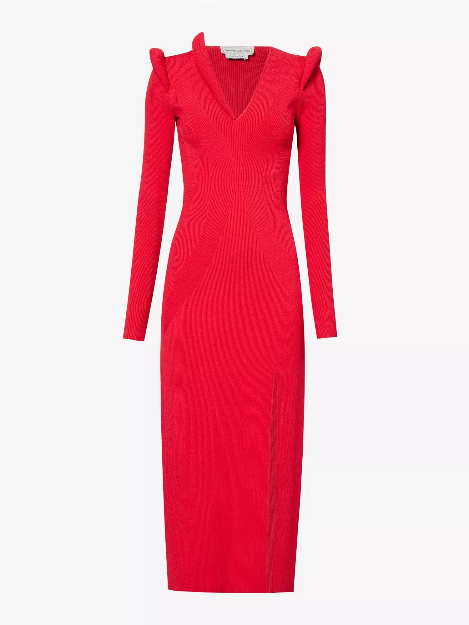 o1y0325 Midi Dress in Red