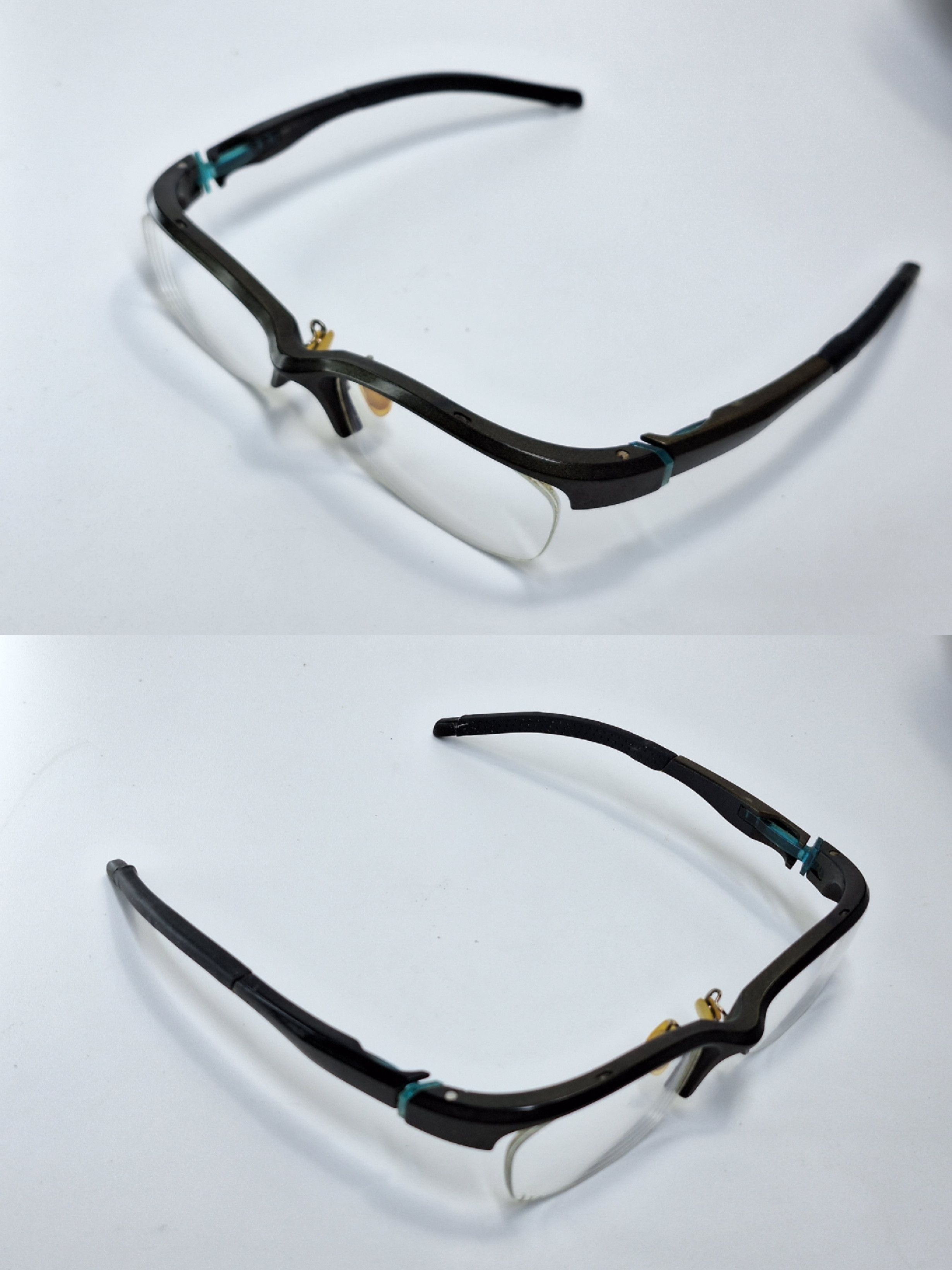 JINS JINS Airframe MRN-17S-146 Semi-Rimless Lightweight Eyeglass Size ONE SIZE - 4 Thumbnail