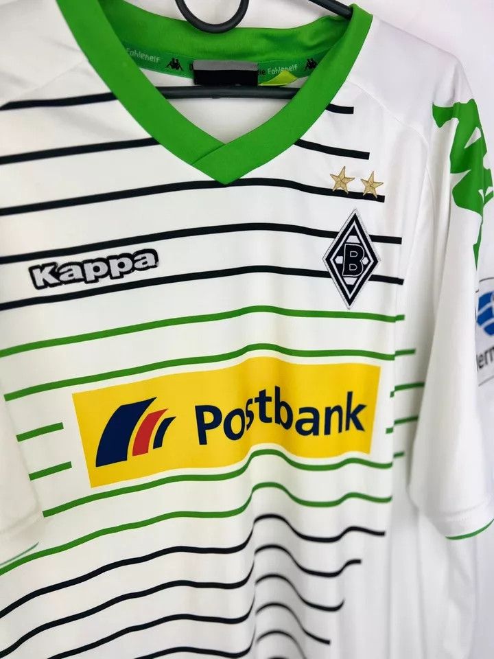 Kappa Borussia Monchengladbach 2013-14 Home Matchworn FOOTBALL Size US XL / EU 56 / 4 - 15 Thumbnail