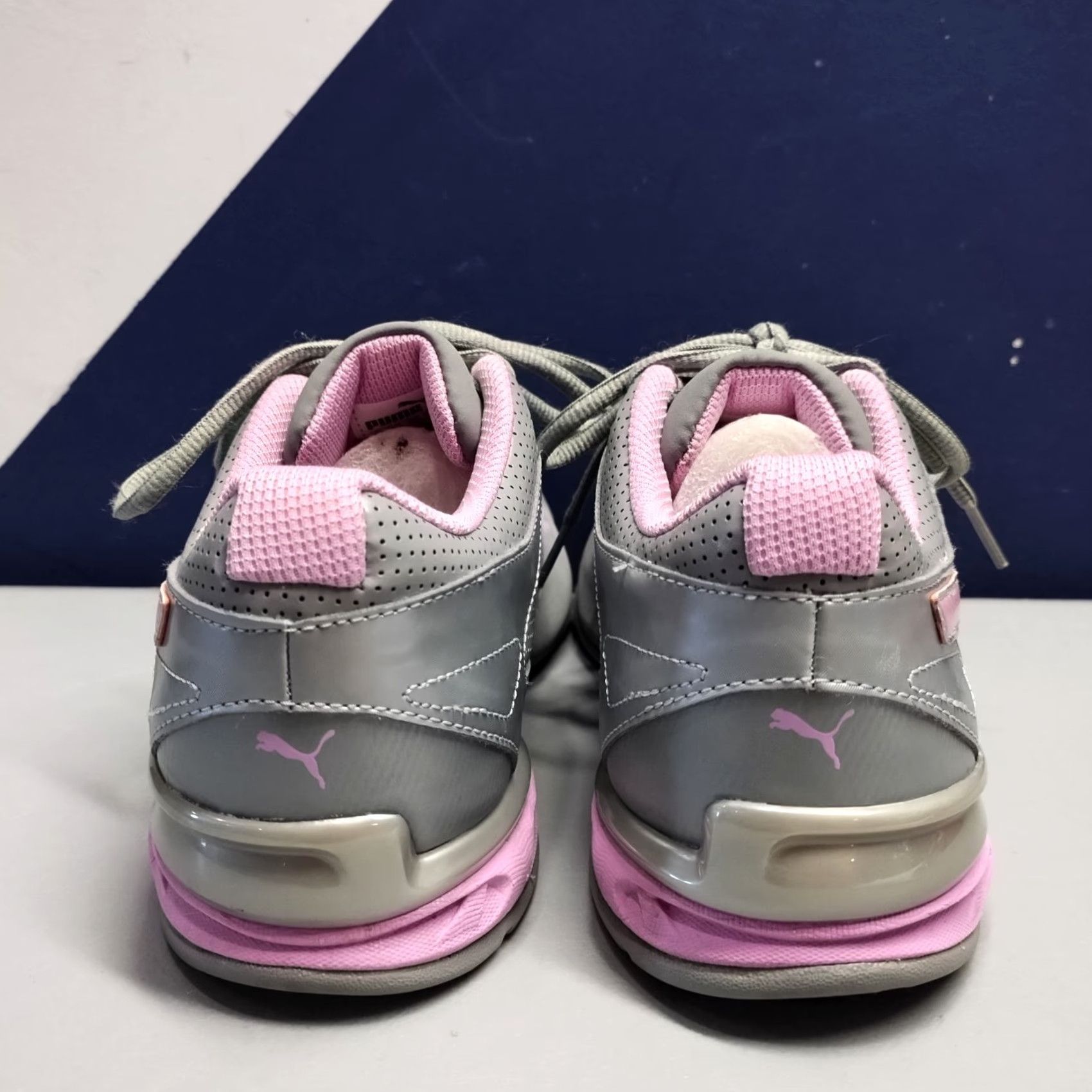 Puma Puma Tazon 6 SL Sneakers Womens Size 9.5 Gray Pink Athletic Running Lace Up Size US 10 / IT 40 - 4 Thumbnail