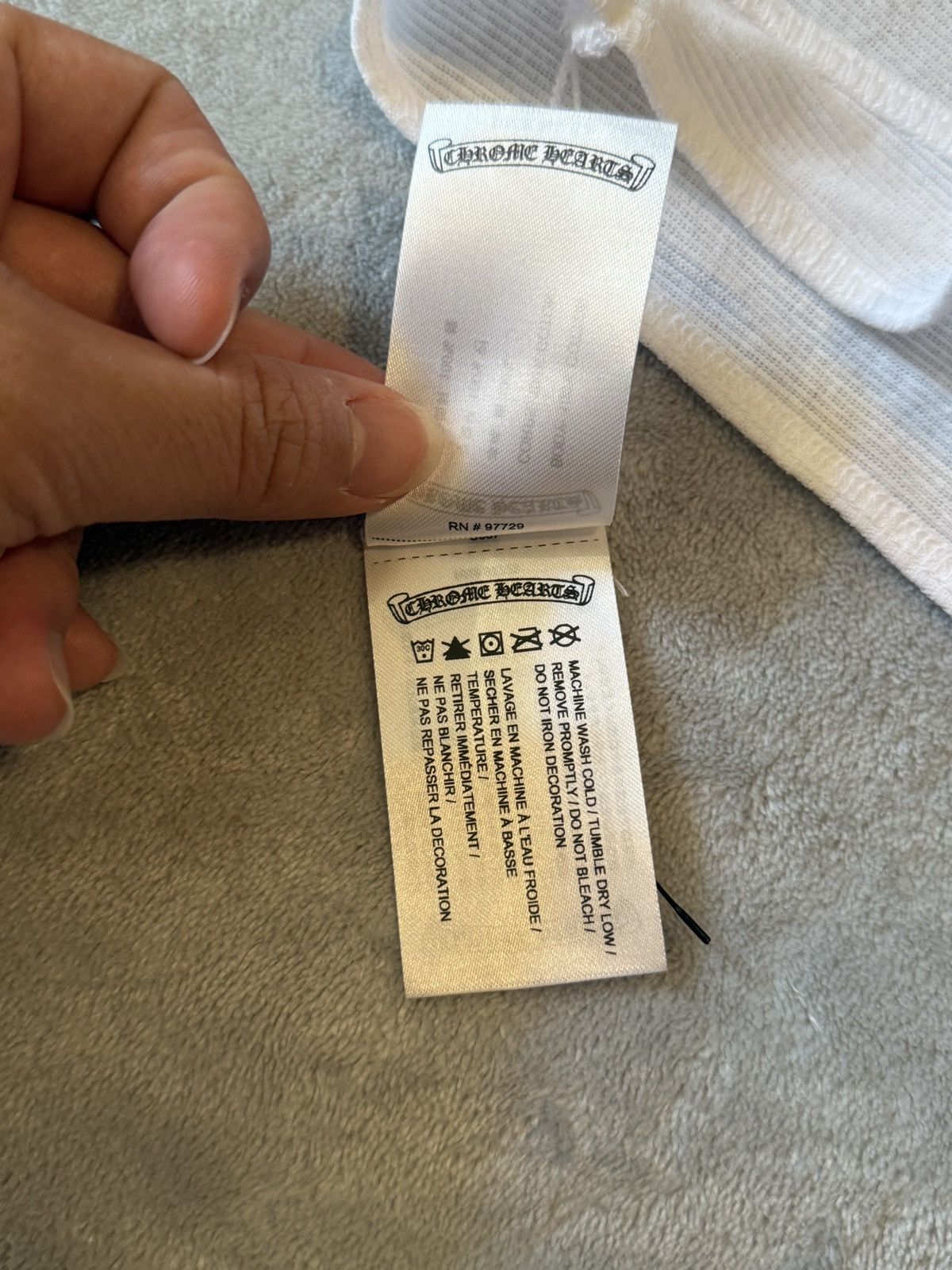 Chrome Hearts Chrome Hearts Tank Top White Big Cross Size US M / EU 48-50 / 2 - 8 Thumbnail