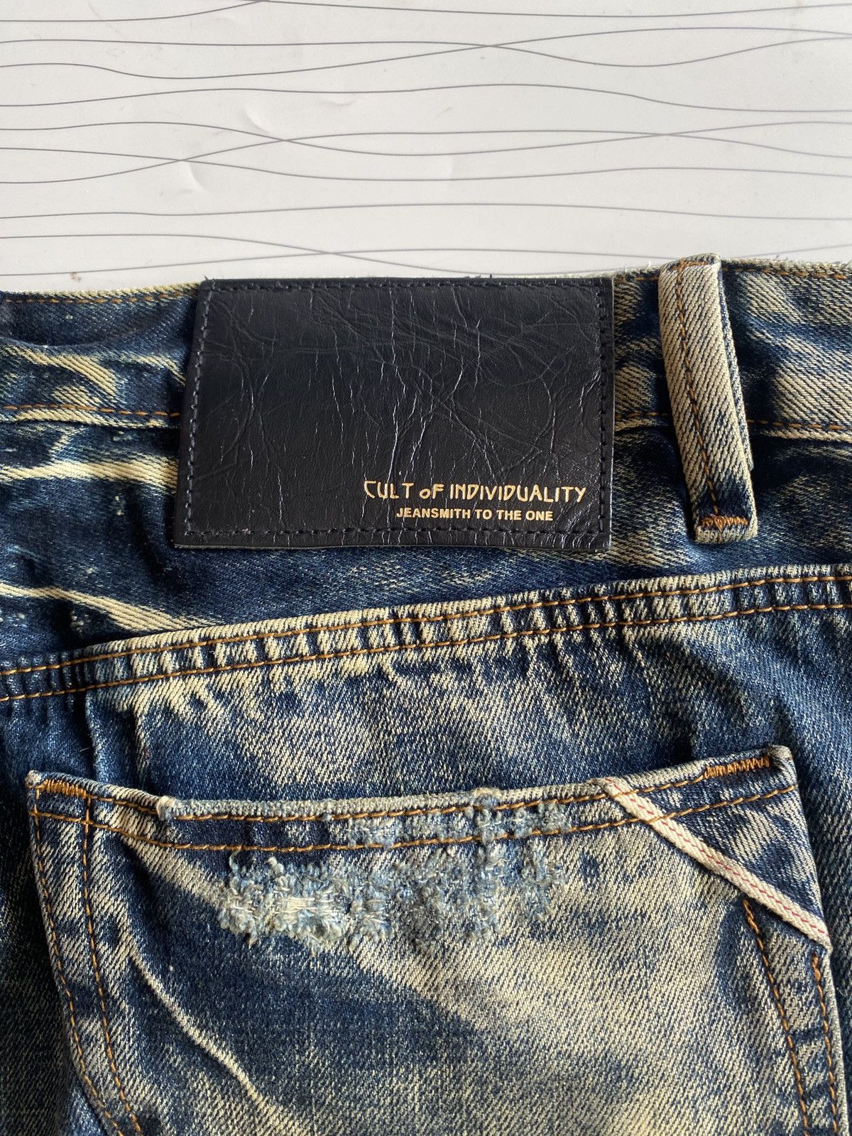 If Six Was Nine Cult of Individuality Japanese Selvedge Denim Size US 38 / EU 54 - 13 Thumbnail