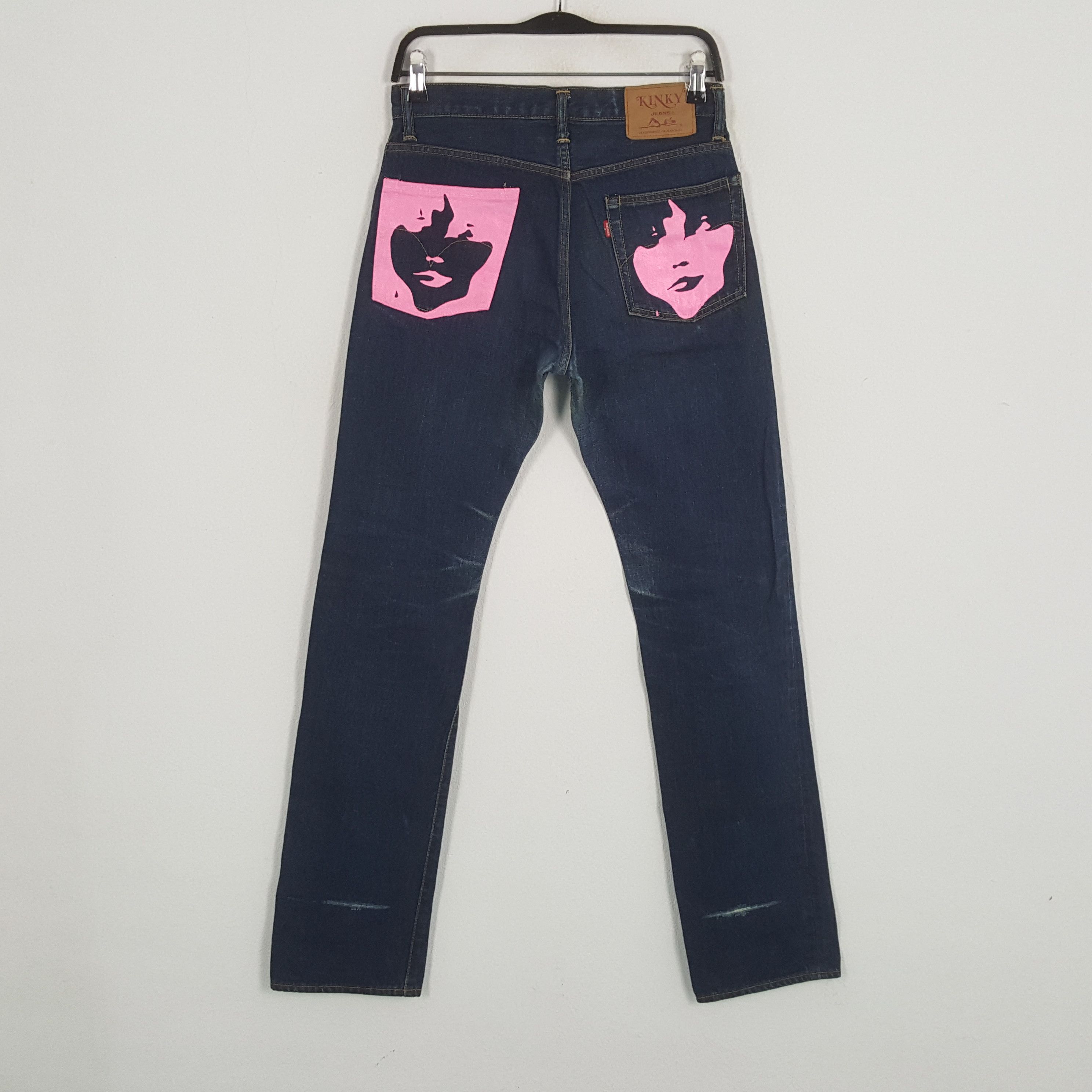 Hysteric Glamour HYSTERIC GLAMOUR Selvedge Japanese Brand Custom Art Jeans Size US 29 - 1 Thumbnail