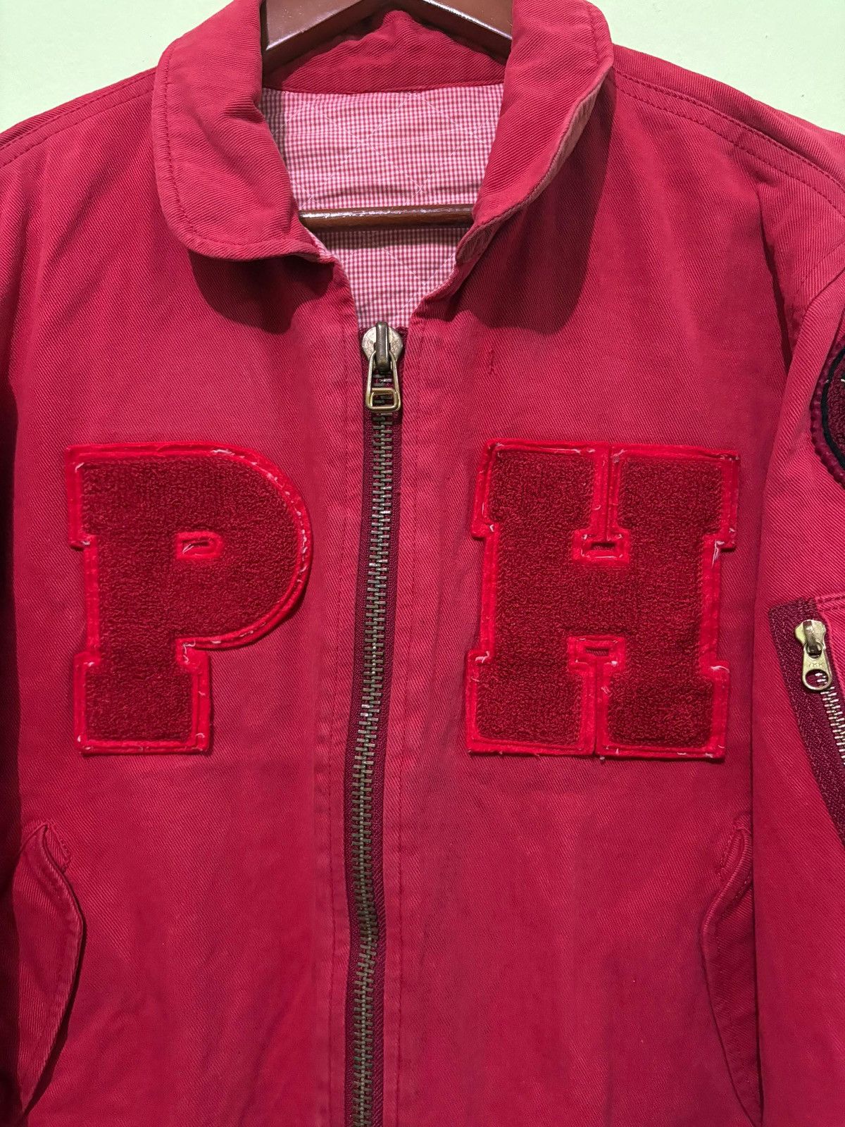 Pink House Vintage Pink House MA-1 Bomber Jacket Design Group Pinkhouse Size US M / EU 48-50 / 2 - 12 Thumbnail