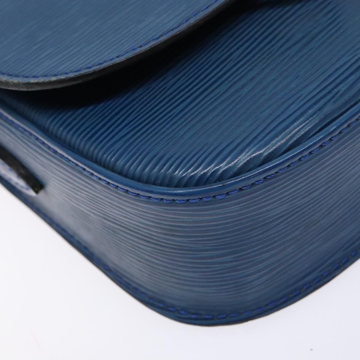 Louis Vuitton LOUIS VUITTON Epi Saint Cloud PM Shoulder Bag Blue M52195 Size ONE SIZE - 16 Thumbnail