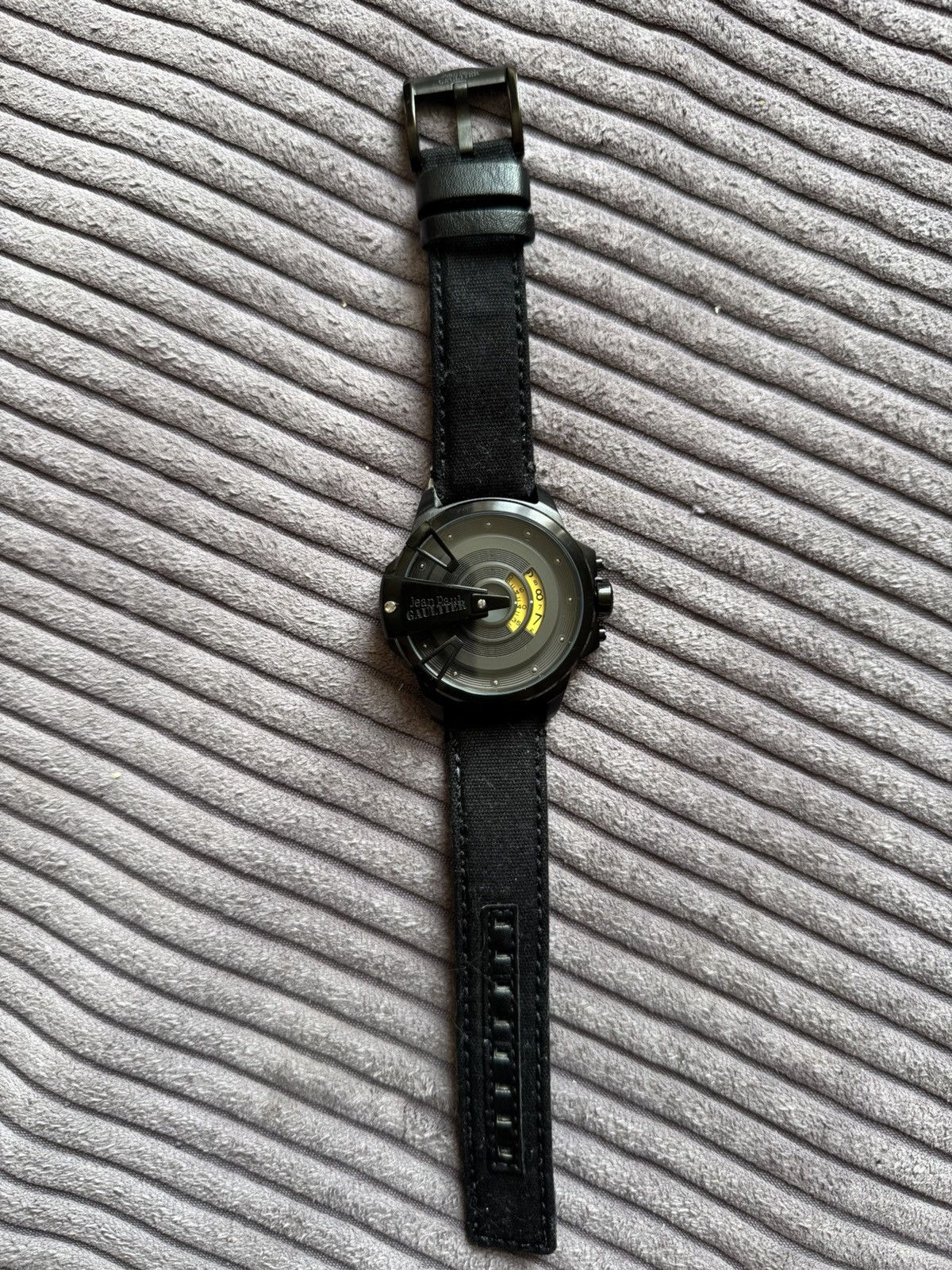 Jean Paul Gaultier Jean Paul Gaultier Archive Black Man Watch Grail JPG Size ONE SIZE - 1 Thumbnail